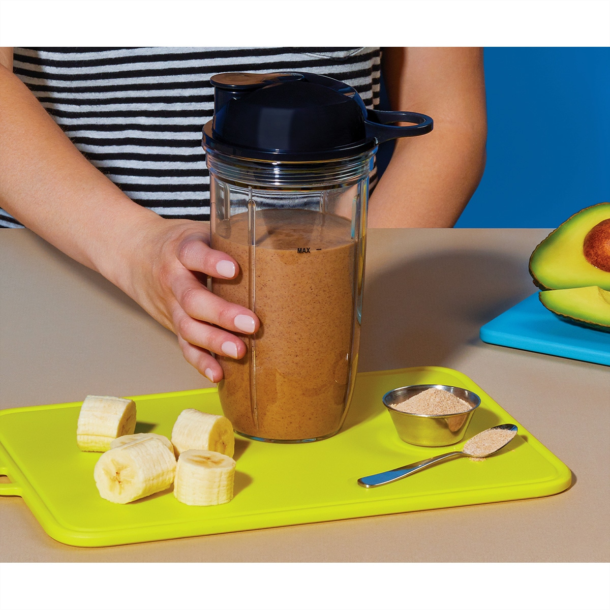 nutribullet Elektrisches Rührwerk »Nutribullet Nährstoffextraktor Blender Combo 1000W, schwarz, 10-teilig«
