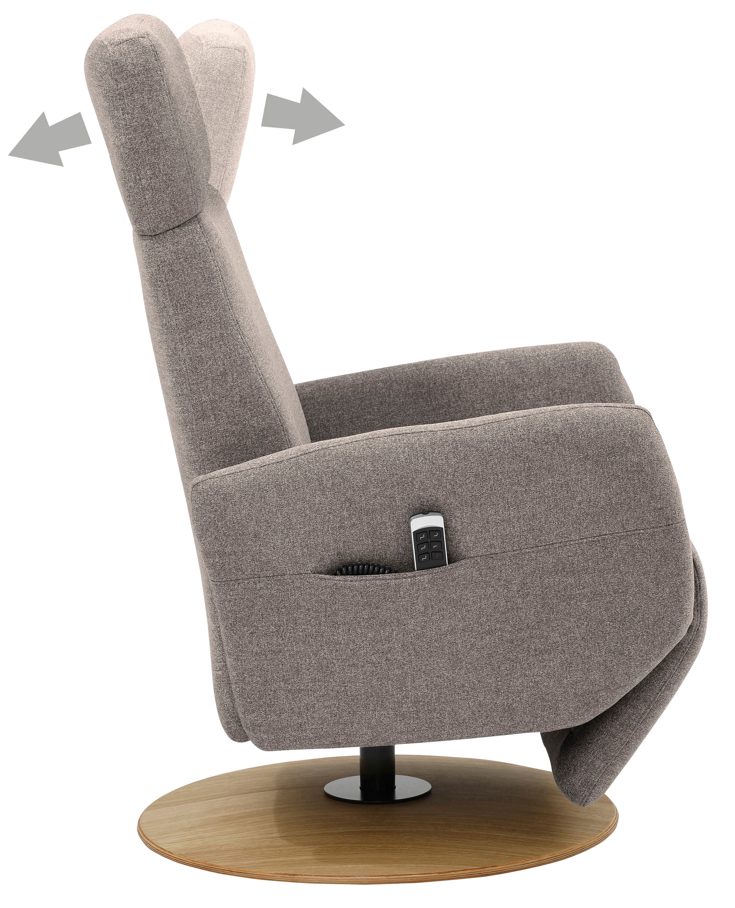 sit&more TV-Sessel »Kobra«, wahlweise mit 2 Motoren, 2 Motoren und Akku oder mit 2 Motoren