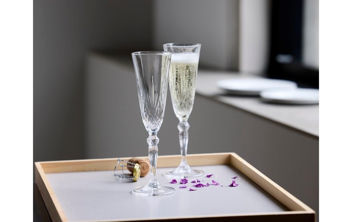 Champagnerglas "Lyngby Melodia 4 Stück, 16 cl"