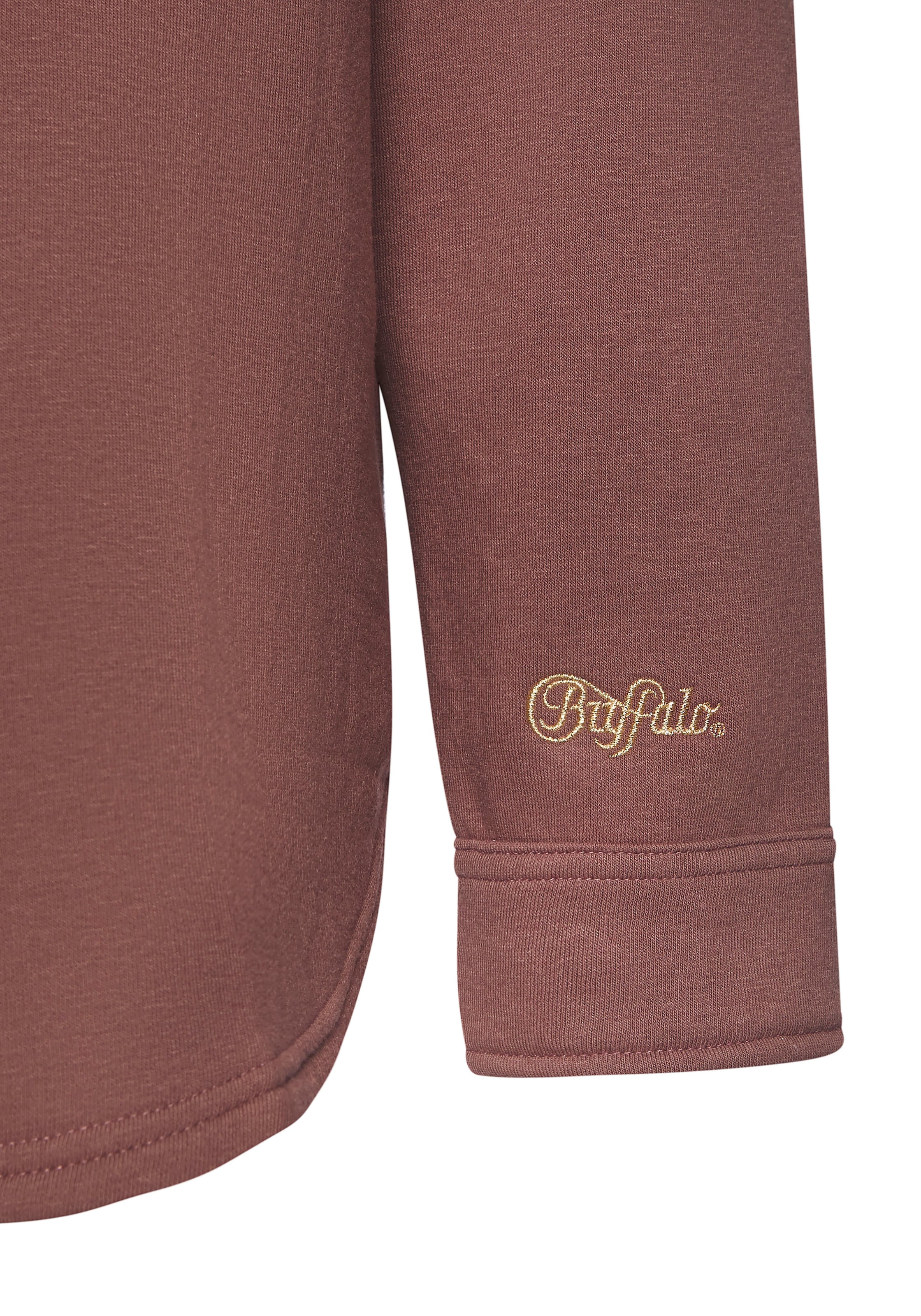 Buffalo Blusenshirt, mit Logostickerei