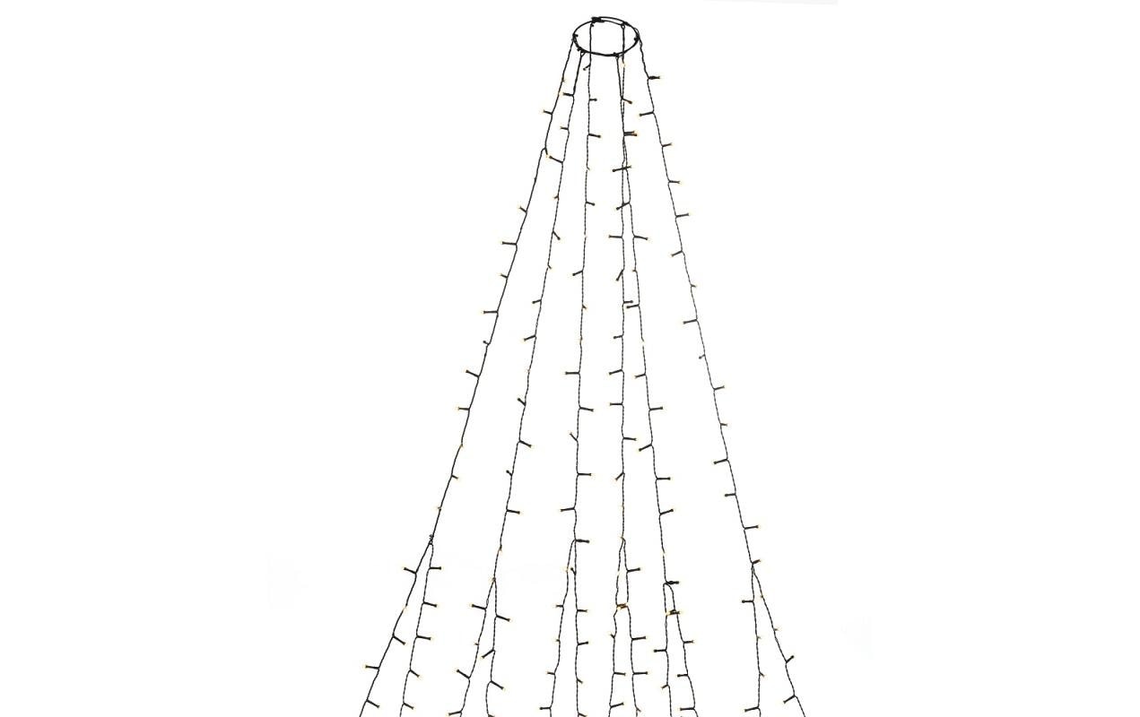 KONSTSMIDE LED-Baummantel »Ring 6 Stränge 270 Lampen«, 270 St.-flammig