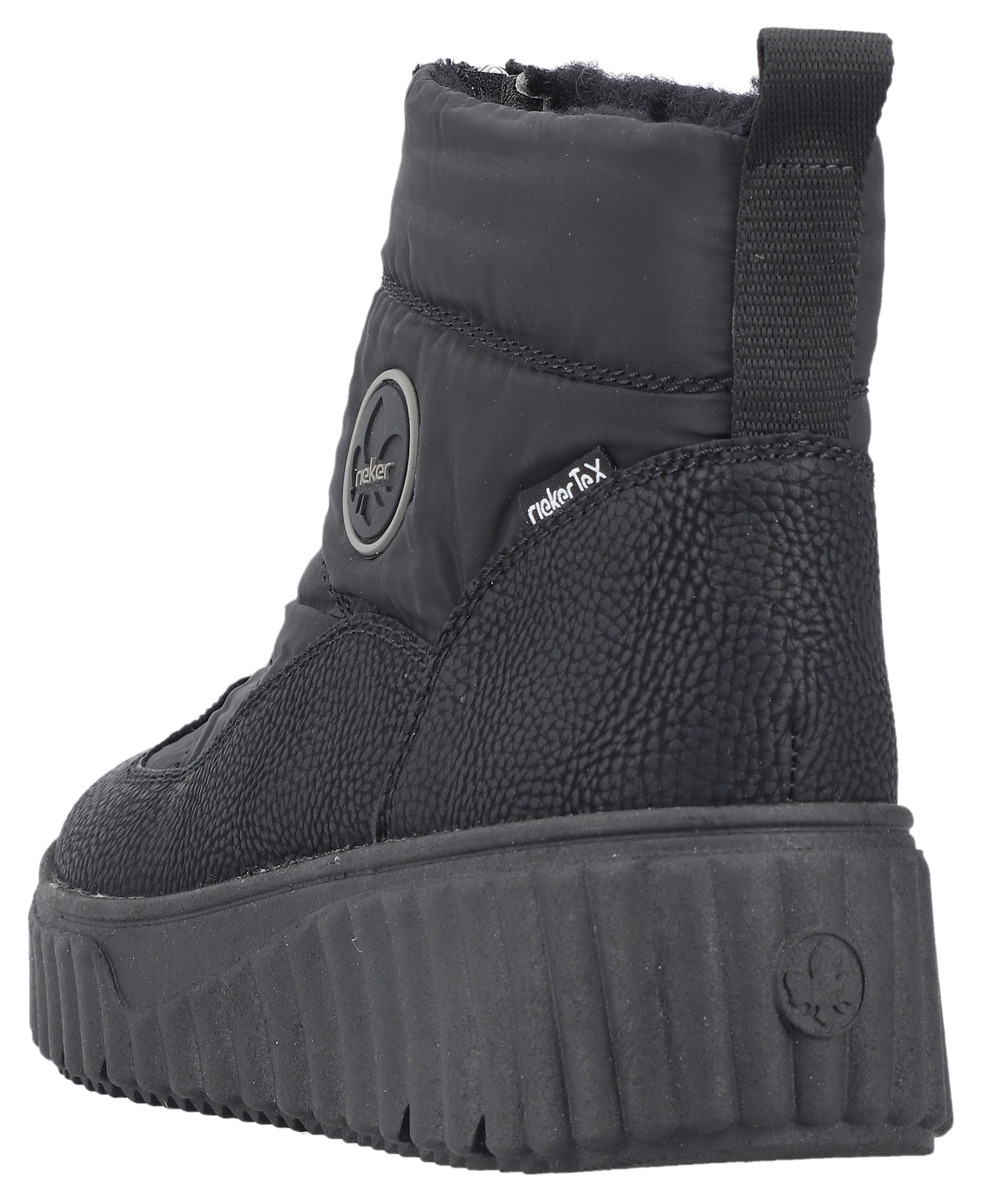 Rieker Winterboots, Outdoorboots, Snowboots mit Reissverschluss am Rist