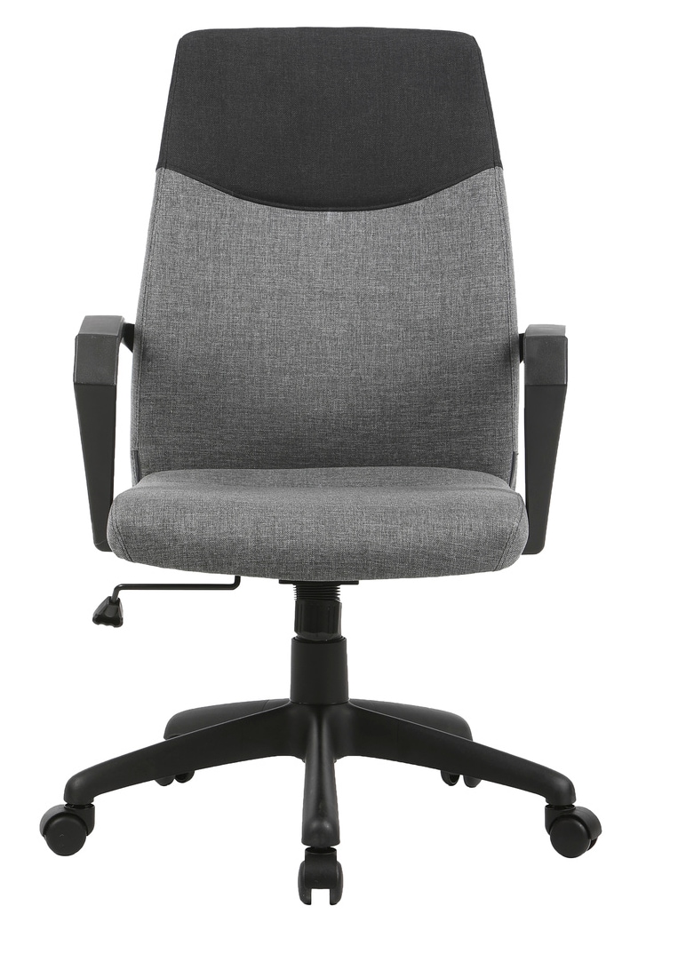 byLIVING Bürostuhl »Edgy«, Webstoff, mit modernem Webstoff in zweifarbiger Optik, bequem, mit Wippmechanik