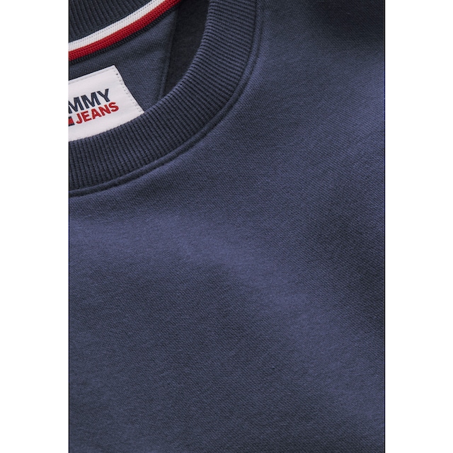 Tommy Jeans Sweatshirt »TJW REGULAR FLEECE C NECK«, mitTommy Jeans Logo-Flag  auf der Brust online bestellen bei Jelmoli-Versand Schweiz
