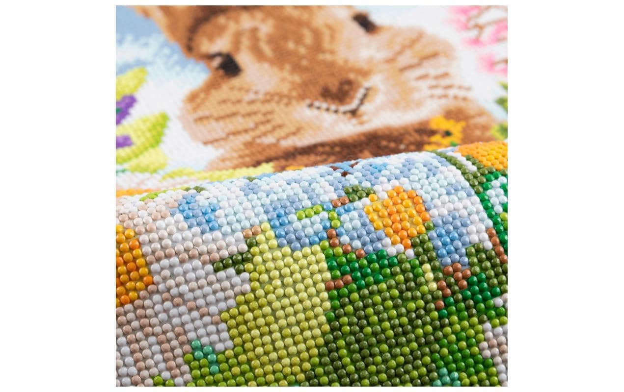 Kreativset »CRAFT Buddy Crystal Art Scroll Spring Awakening 35 x 45 cm«, (7 tlg.)