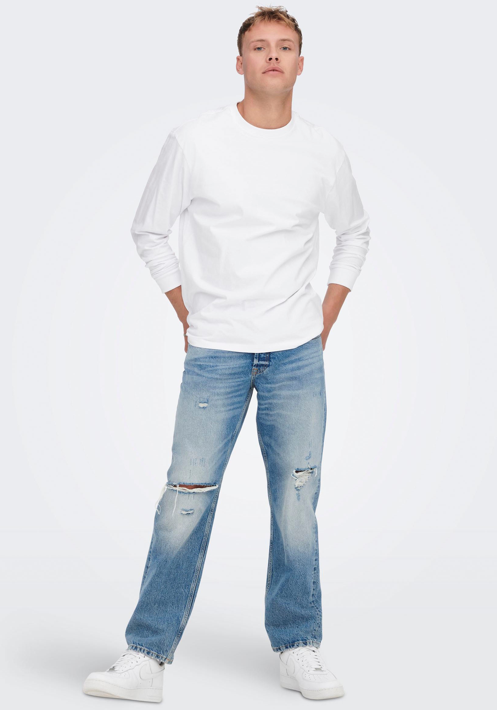 ONLY & SONS Loose-fit-Jeans »ONSEDGE LOOSE«