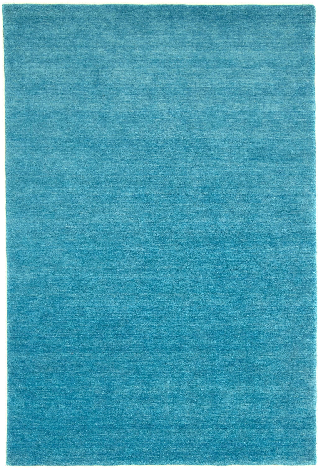 morgenland Wollteppich »Uni - Gabbeh Teppich - Softy«, rechteckig, 1,6 mm Höhe, Gabbeh Optik, Uni Farben, reine Wolle, sehr weicher Flor, Wohnzimmer