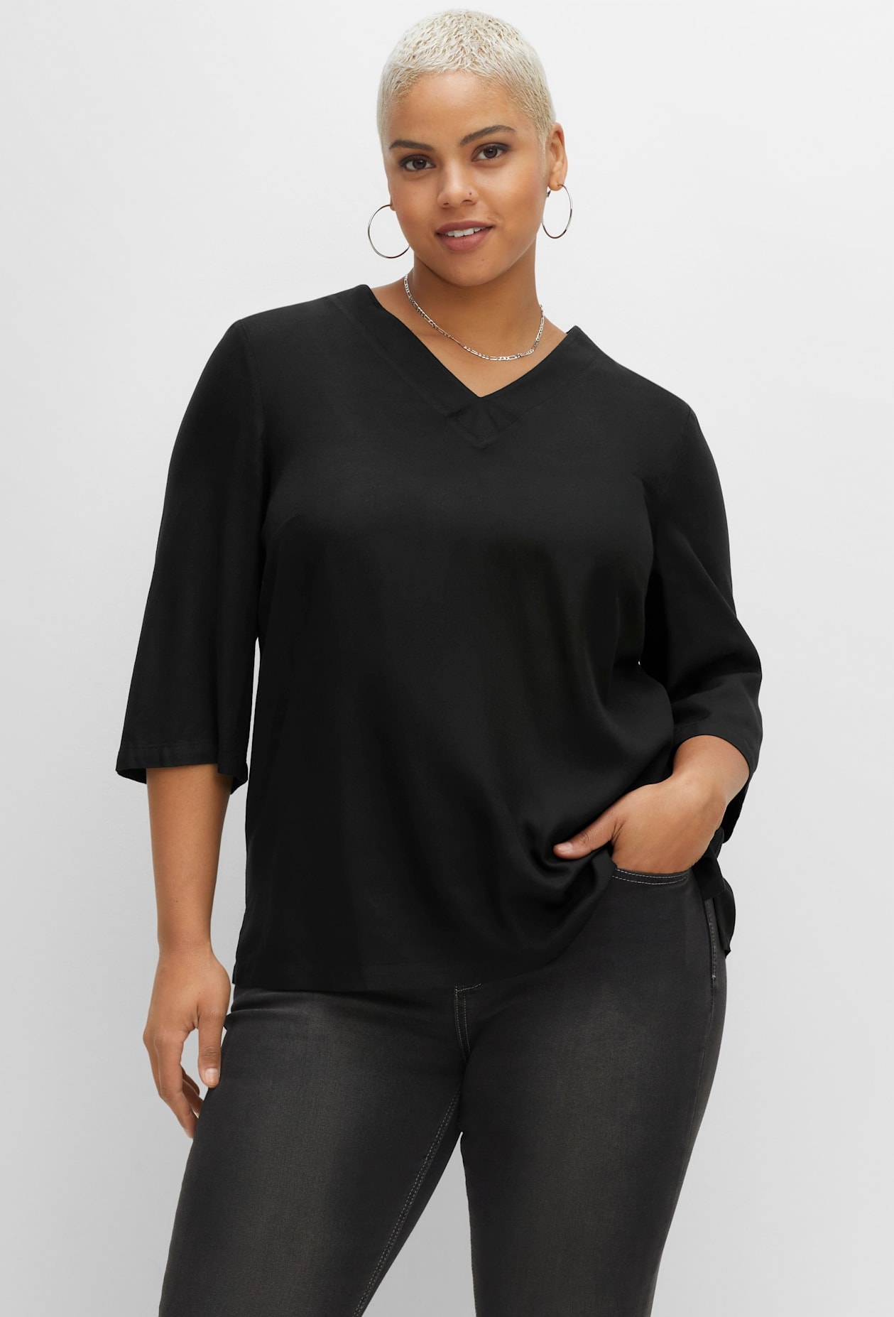 Sheego Longbluse