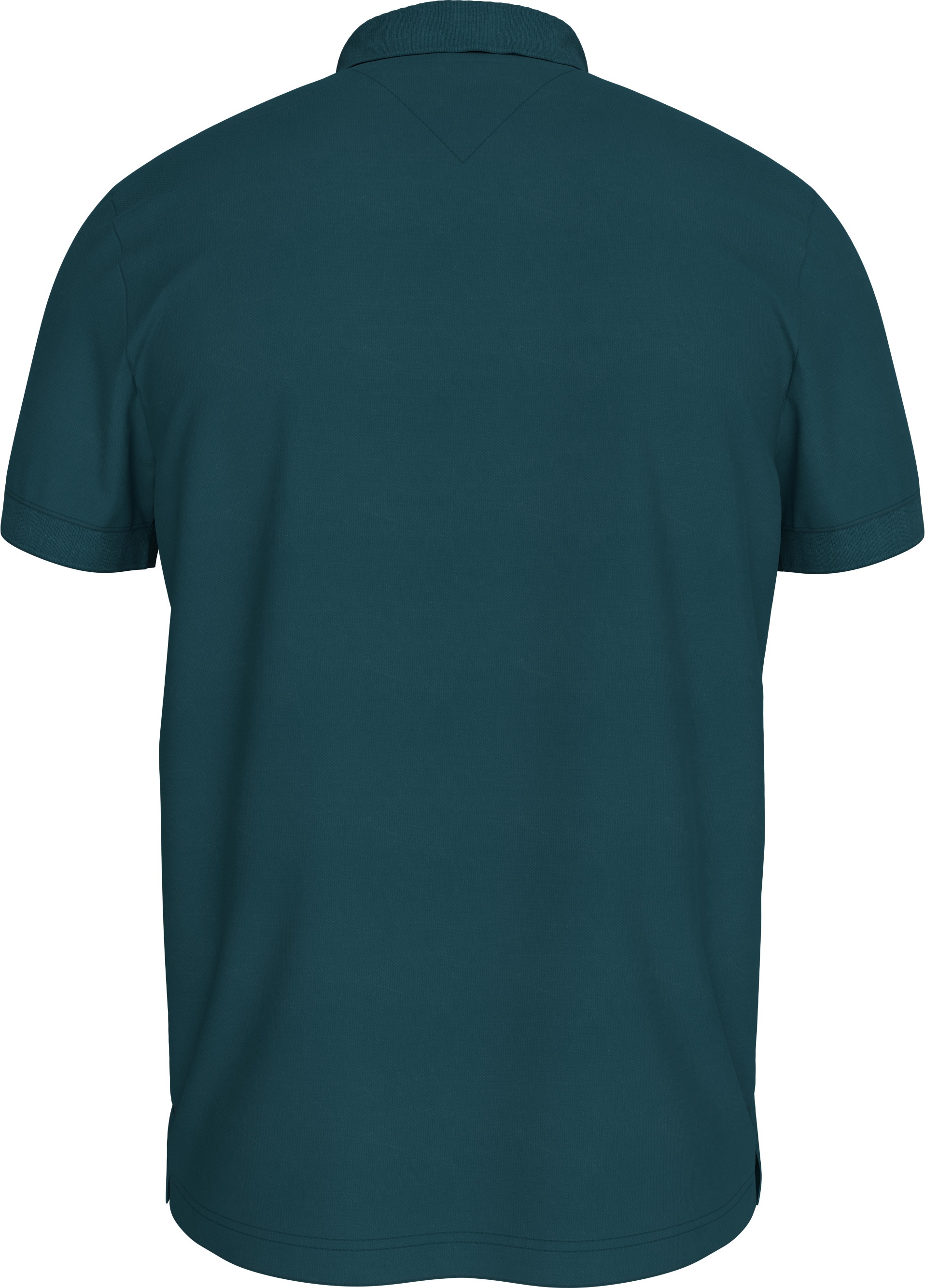 Tommy Jeans Plus Poloshirt »TJM SLIM PLACKET POLO EXT«, Grosse Grössen mit Logostickerei