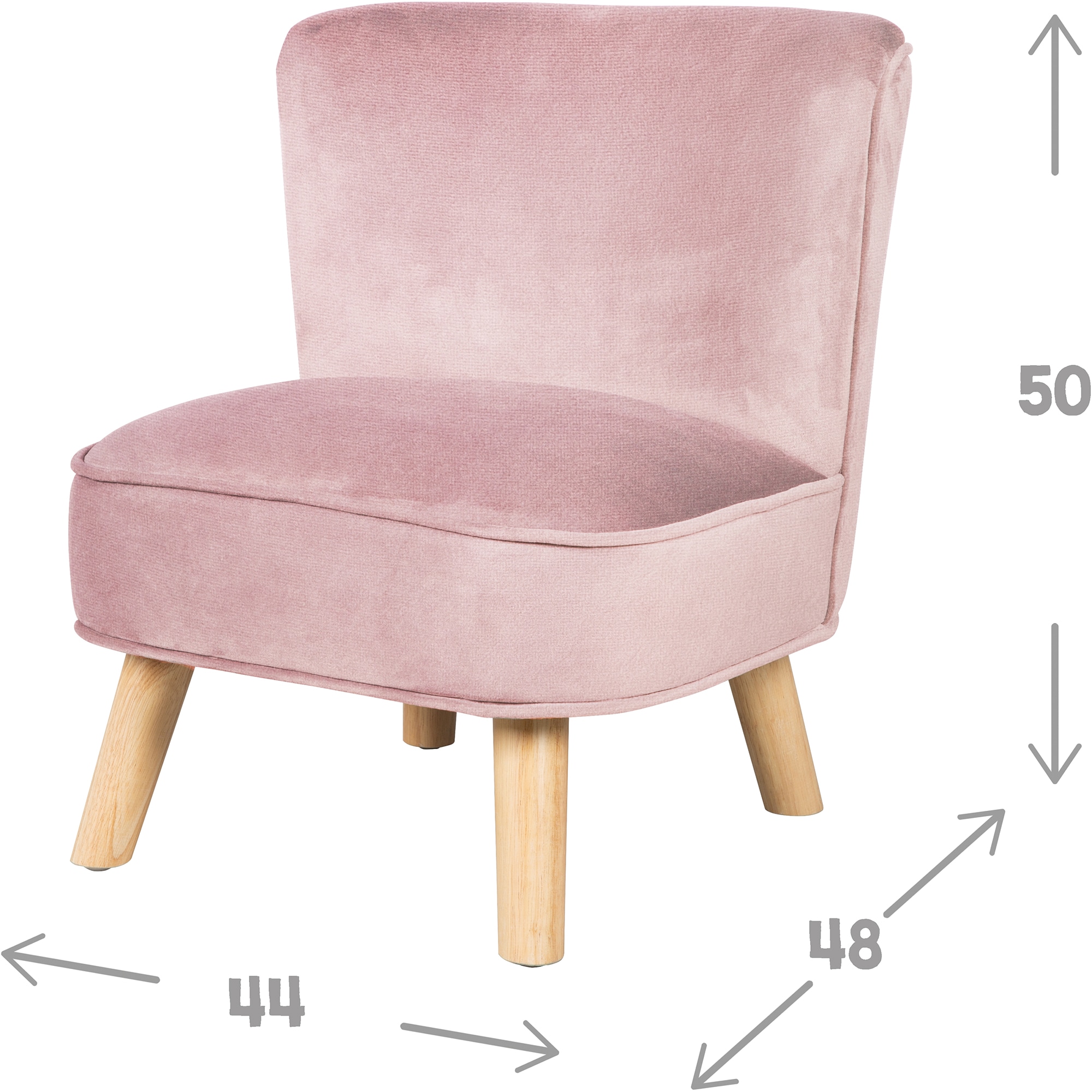 roba® Kindersessel »Lil Sofa«, mit Holzfüssen