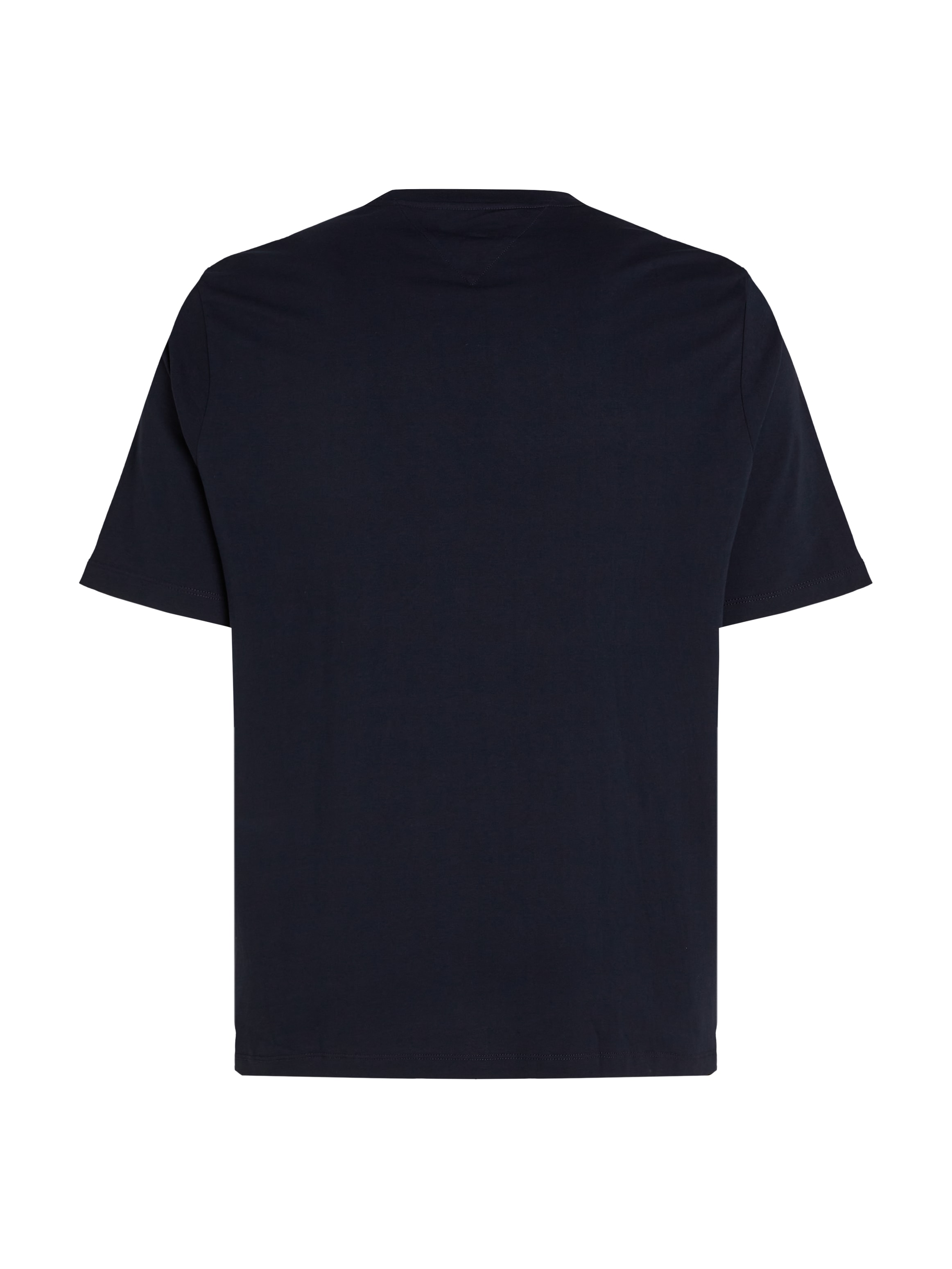 Tommy Hilfiger Big & Tall Rundhalsshirt »BT-SCRIPT LOGO TEE-B«, in Grossen Grössen, Logostickerei