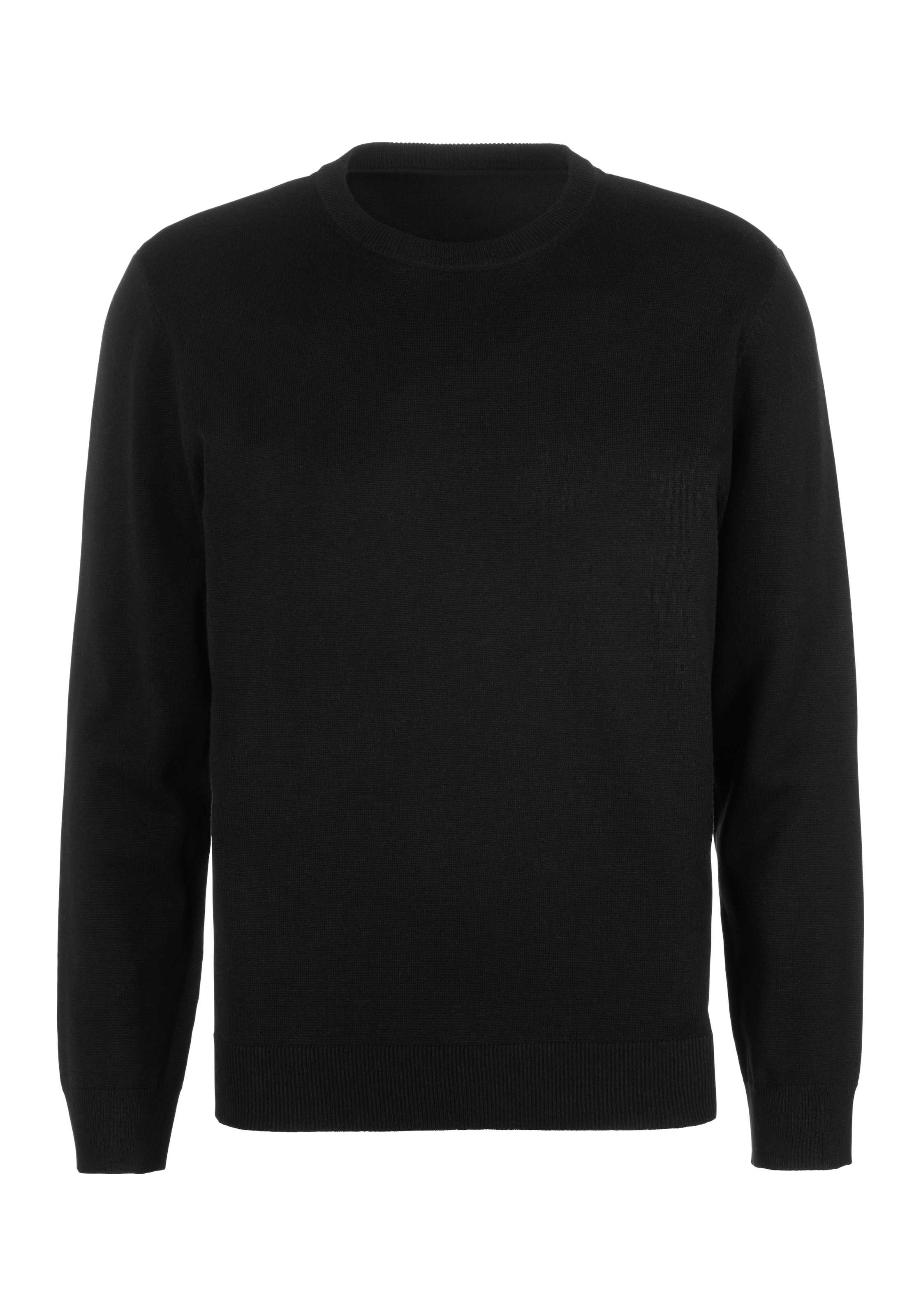 H.I.S Strickpullover, Regular Fit, Langarm, Pullover aus Feinstrick, Baumwollmischung