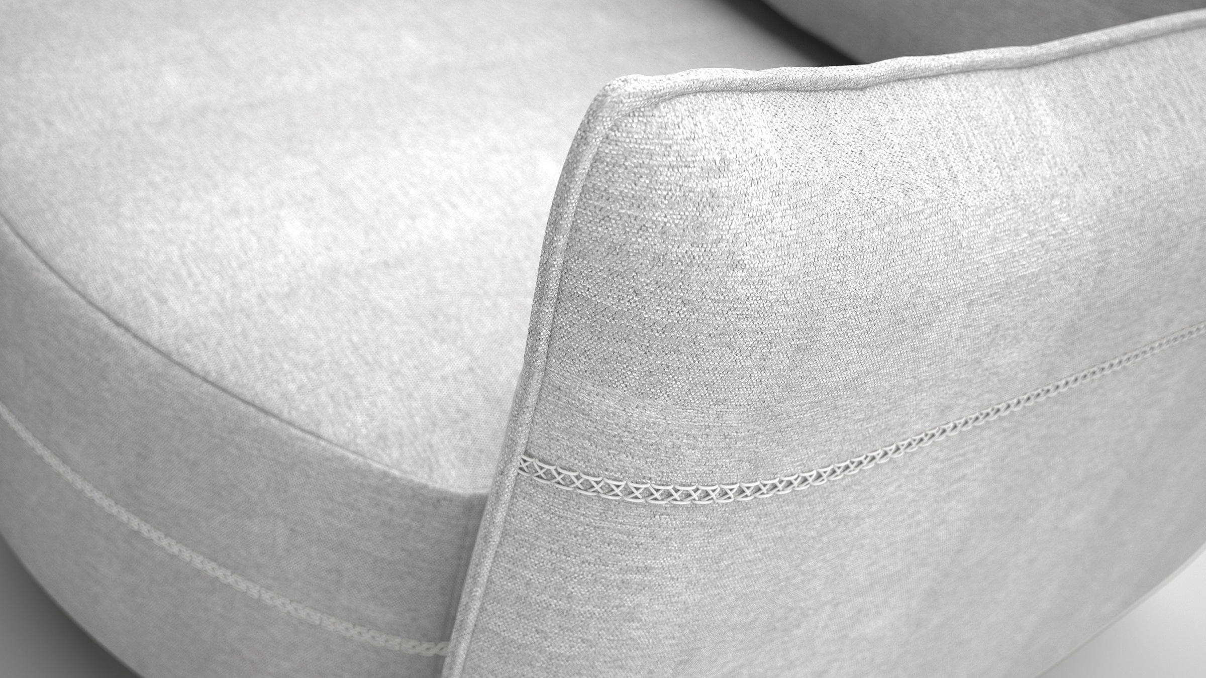 exxpo - sofa fashion Loungesofa »Ortis mit toller Kontrastnaht, Solitärmöbel, bequem, schmale Armlehne«, Schlafsofa mit Bettfunktion und Bettkasten, komfortabler Federkern