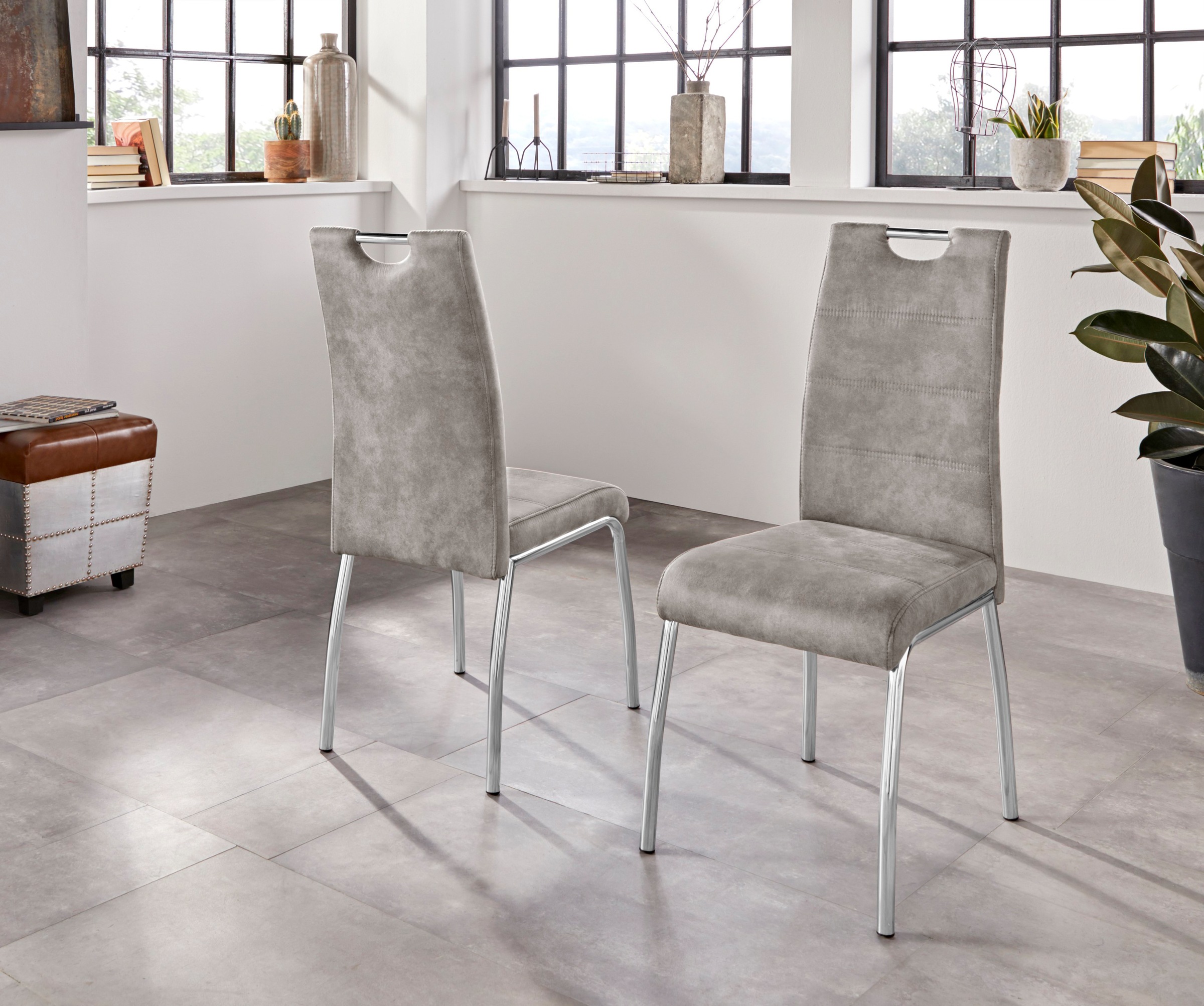 HELA Stuhl »Susi«, (Set), 2 St., Polyester, 2 oder 4 Stück, mit Griff