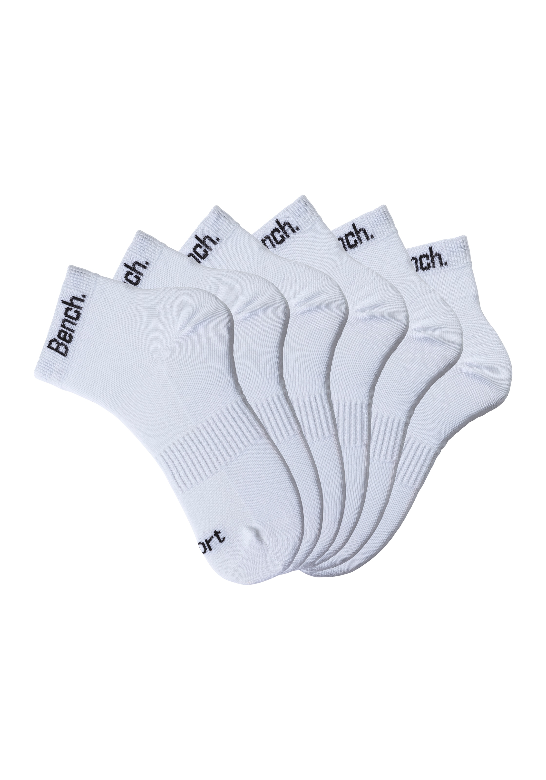 Bench. Sportsocken, (Packung, 6 Paar), mit antibakterieller Feuchtigkeitsregulierung