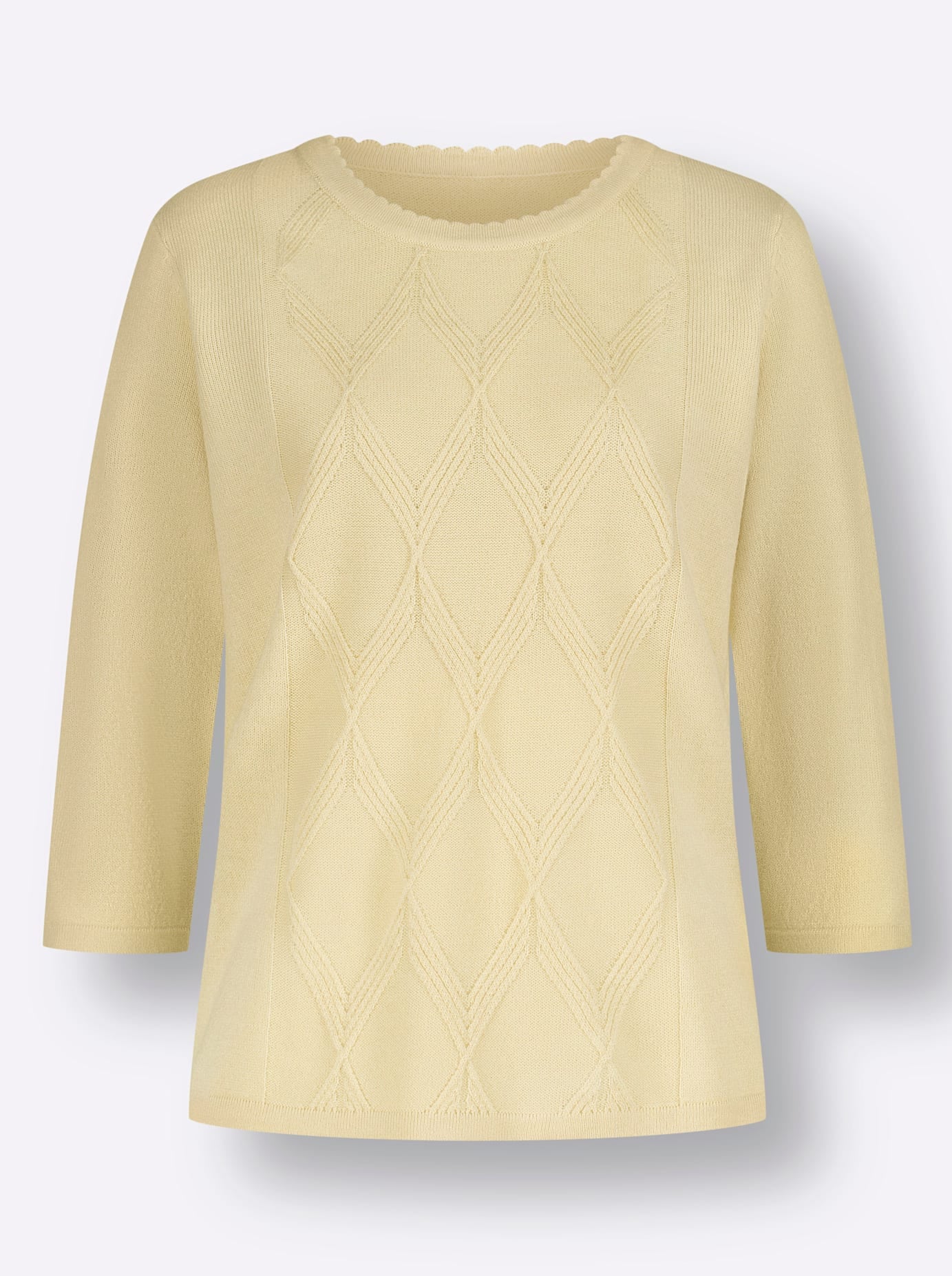 Classic Basics Kurzarmpullover »Rundhals-Pullover«