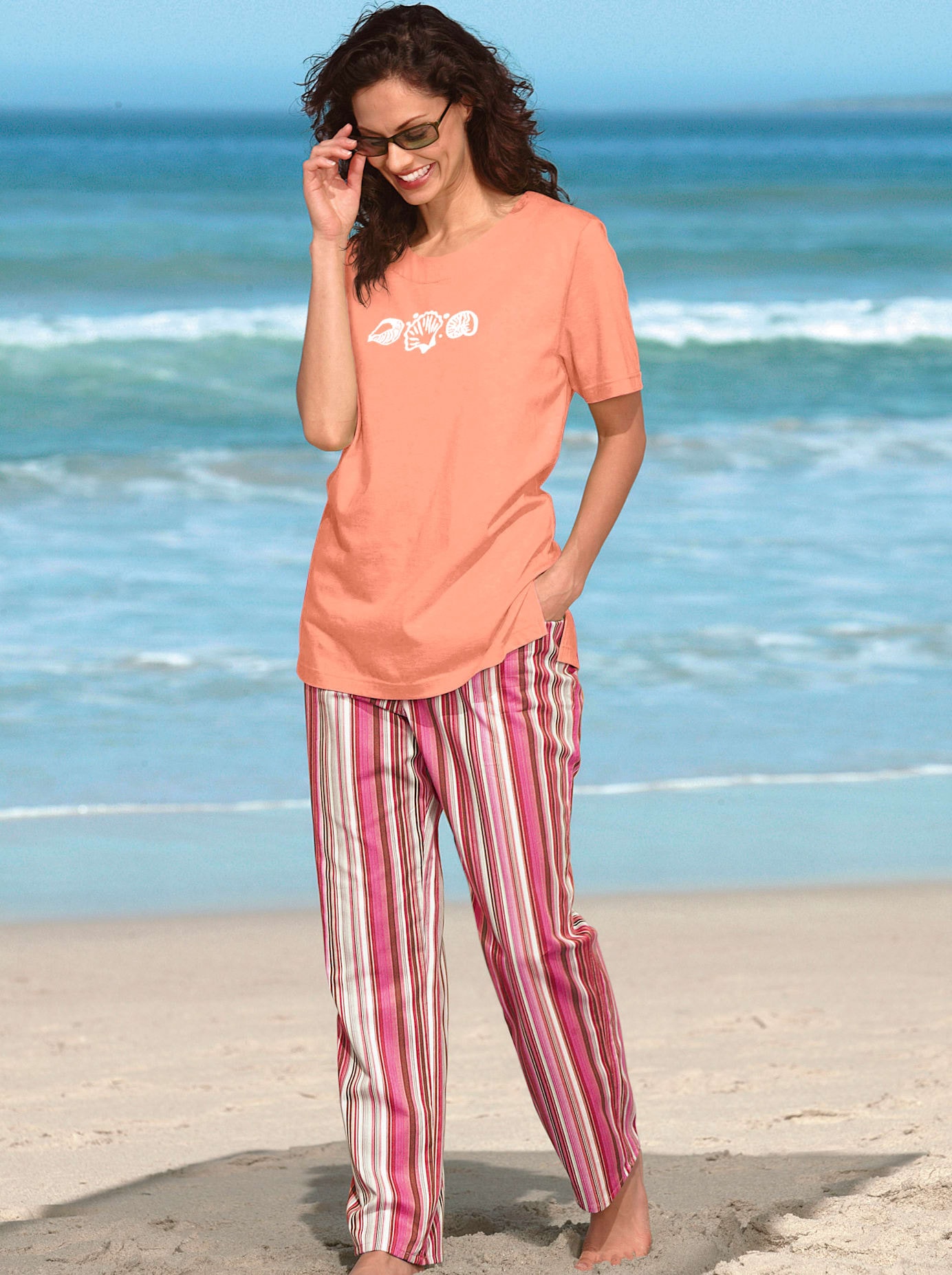 Casual Looks Kurzarmshirt »Shirt«, (1 tlg.)