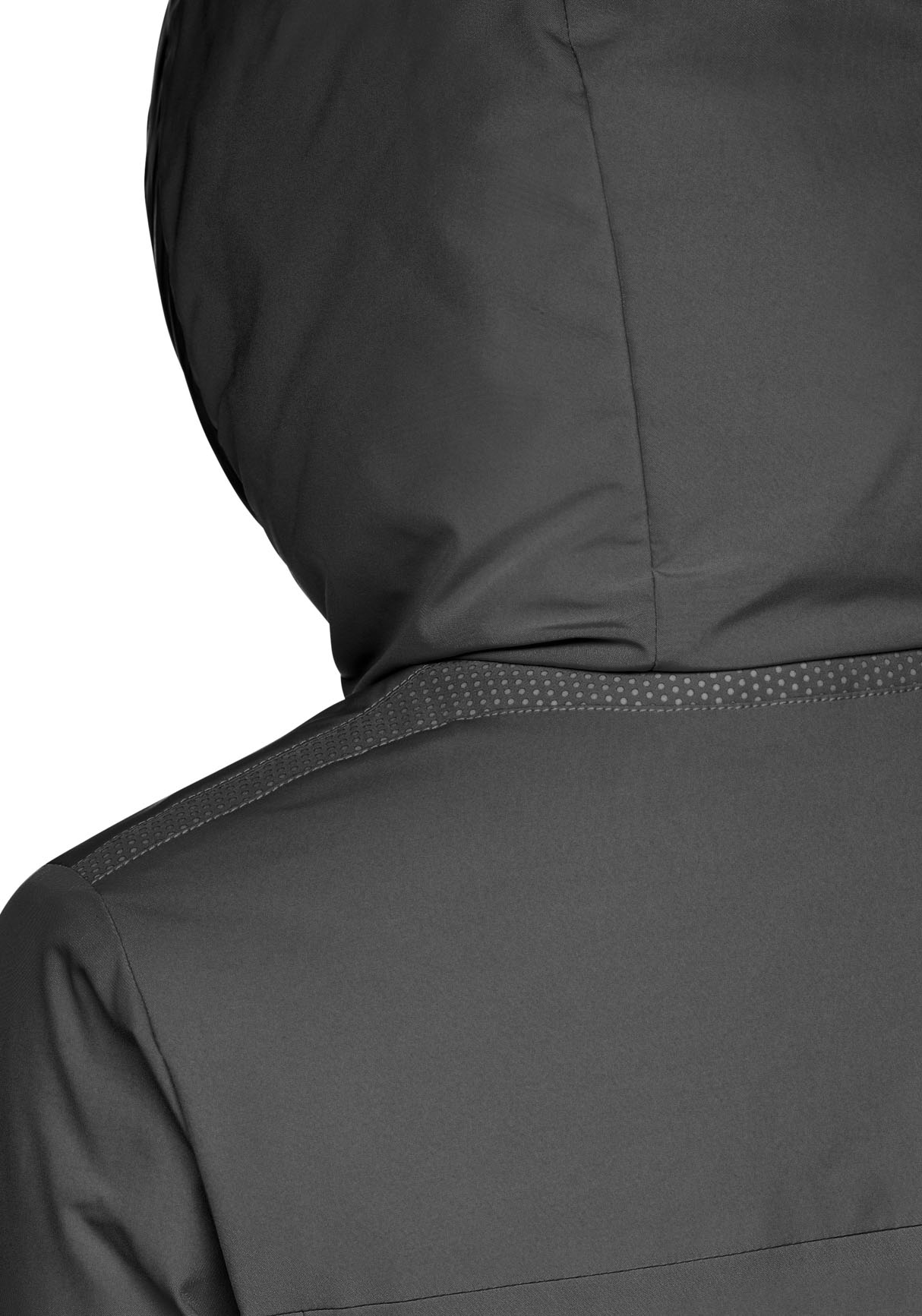 Geox Langjacke »SPHERICA«, mit Kapuze, mit Kapuze, Reissverschlusstaschen, verdeckter Reissverschluss & Drucker