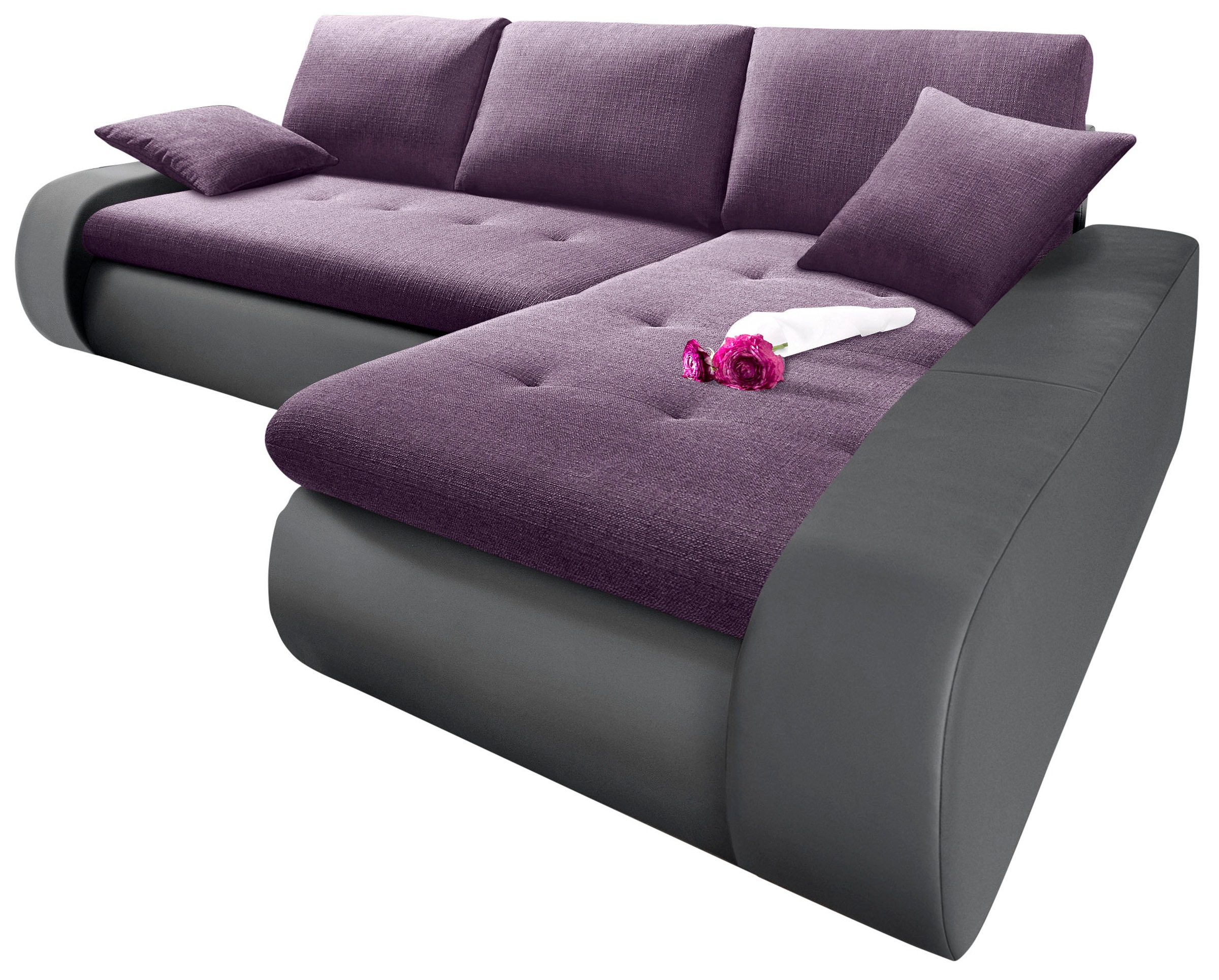 TRENDMANUFAKTUR Ecksofa »Indie, L-Form«, wahlweise XL oder XXL