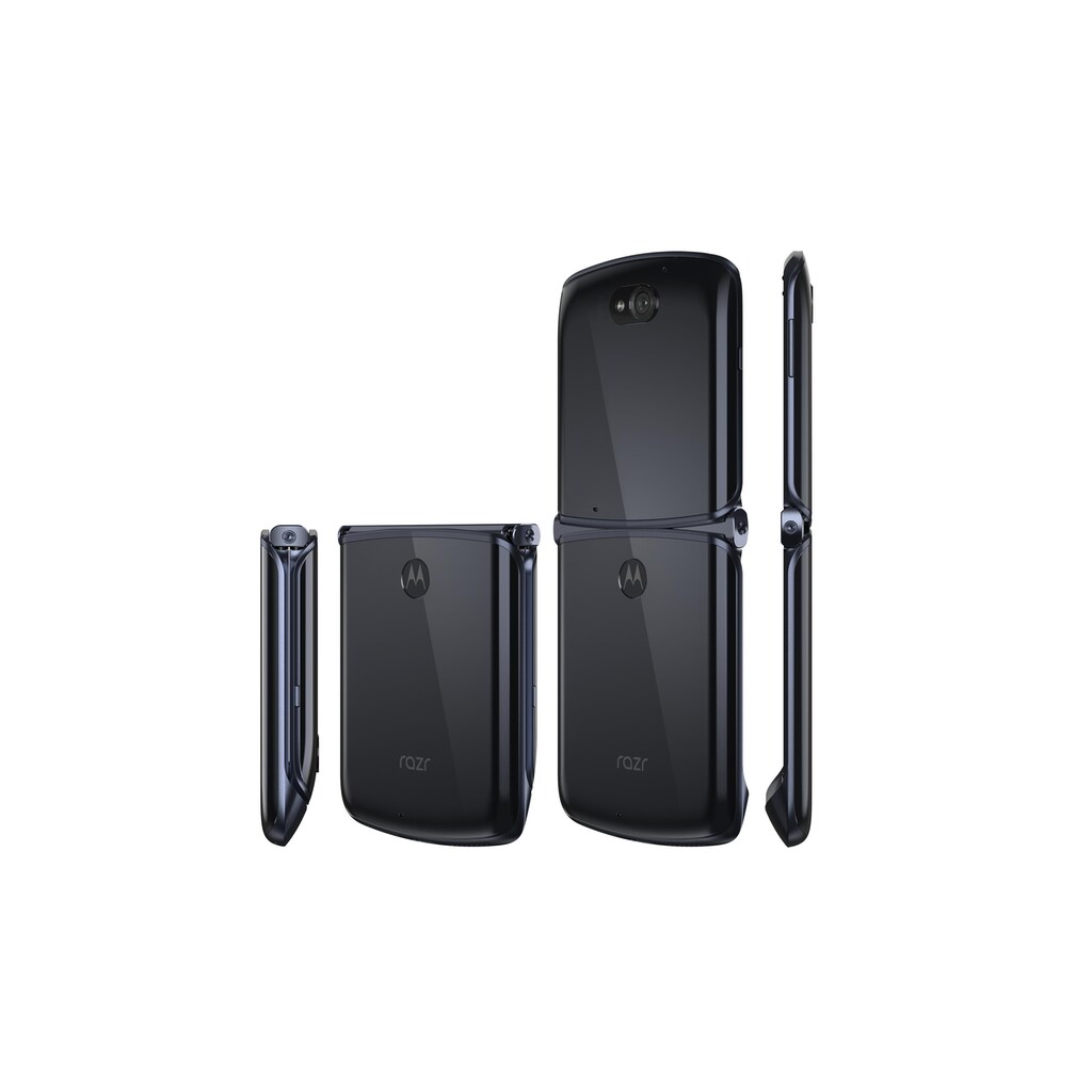 Motorola Smartphone »Razr 5G 256GB«, schwarz, 15,75 cm/6,2 Zoll, 256 GB Speicherplatz, 48 MP Kamera