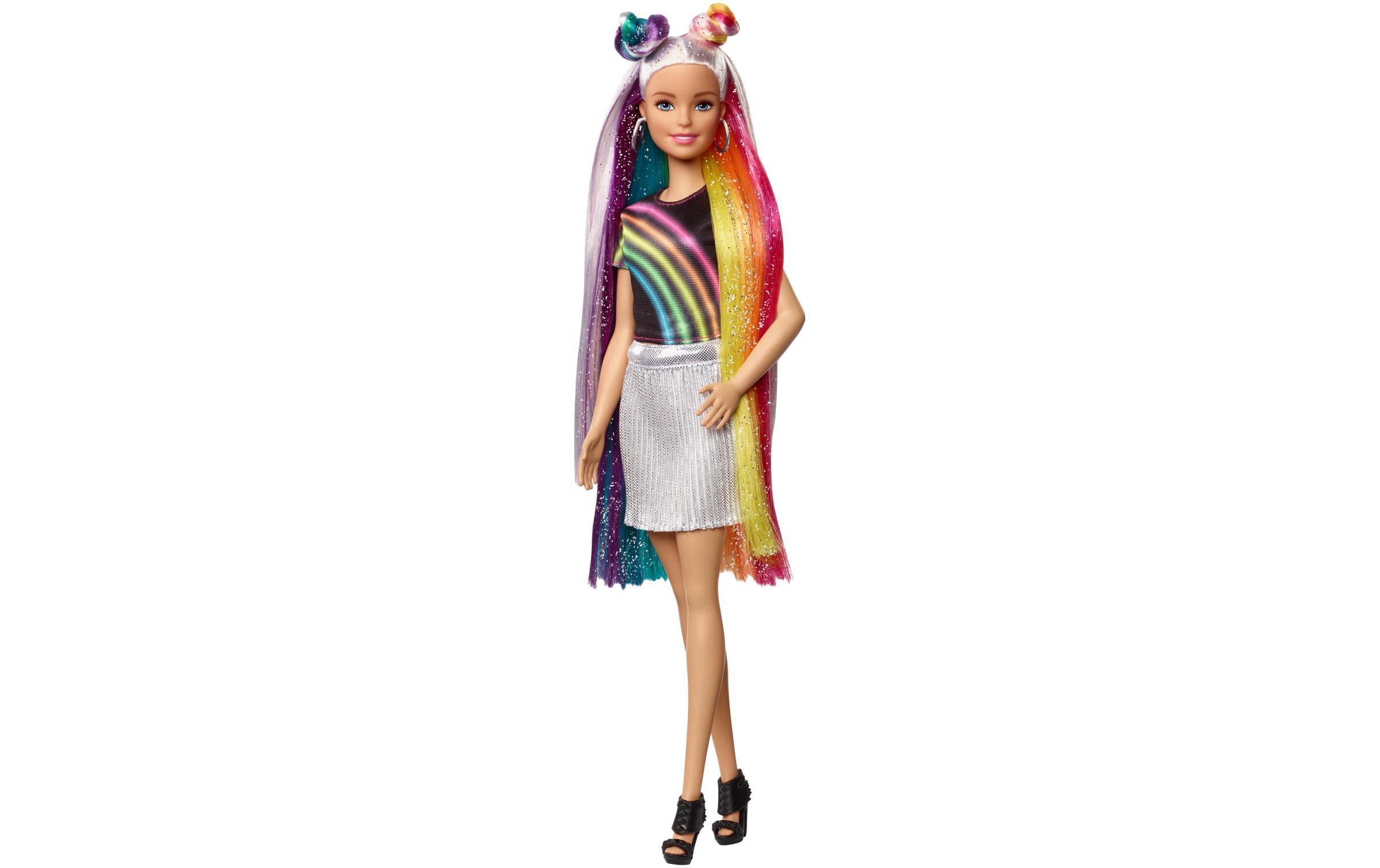 Barbie Spielfigur »Regenbogen-Glitzerhaar«