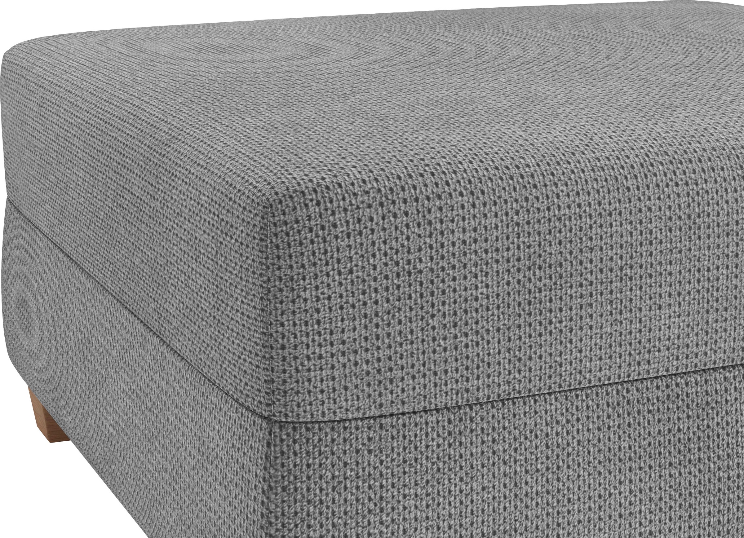 Mr. Couch Hocker »Helena«, Mit Federkern, wahlweise mit DuraSpring-Taschenfederkern