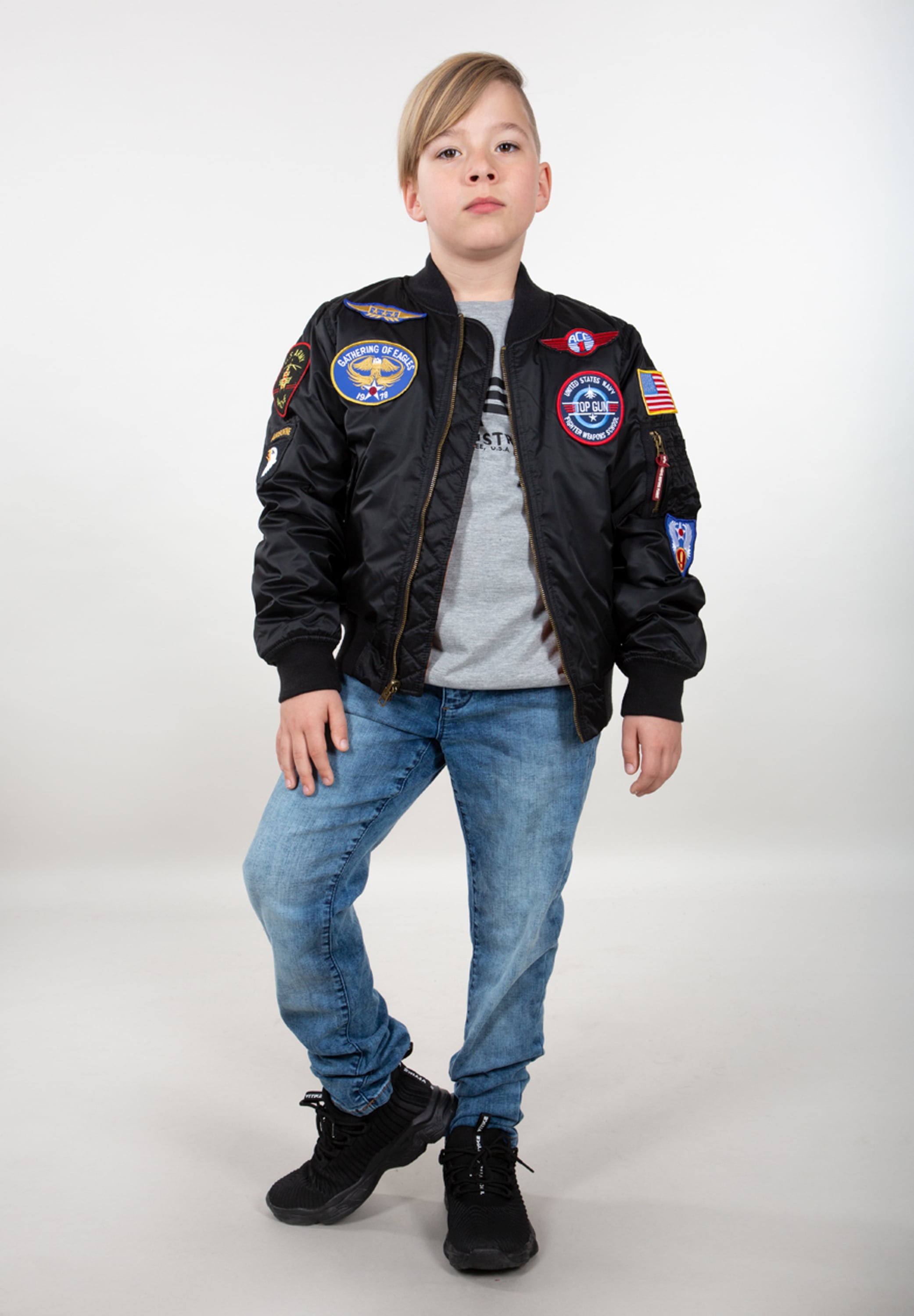 Alpha Industries Bomberjacke »Alpha Industries Kids - Bomber Jackets MA-1 Patch Kids«