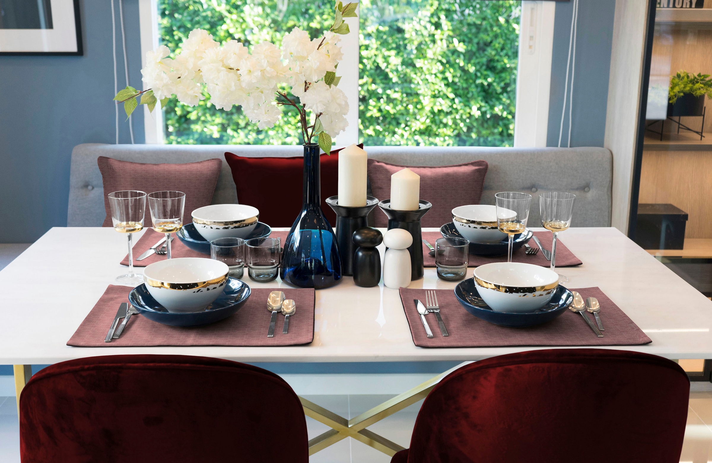 Adam Platzset "Uni Collection Light" GOTS zertifiziert, Made in Germany