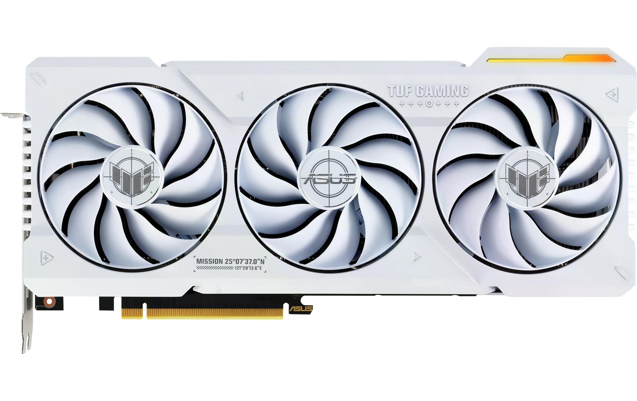 Asus Grafikkarte »TUF GeForce RTX 4070 Ti Super White OC Ed. 16 GB«, 16 GB, GDDR6X