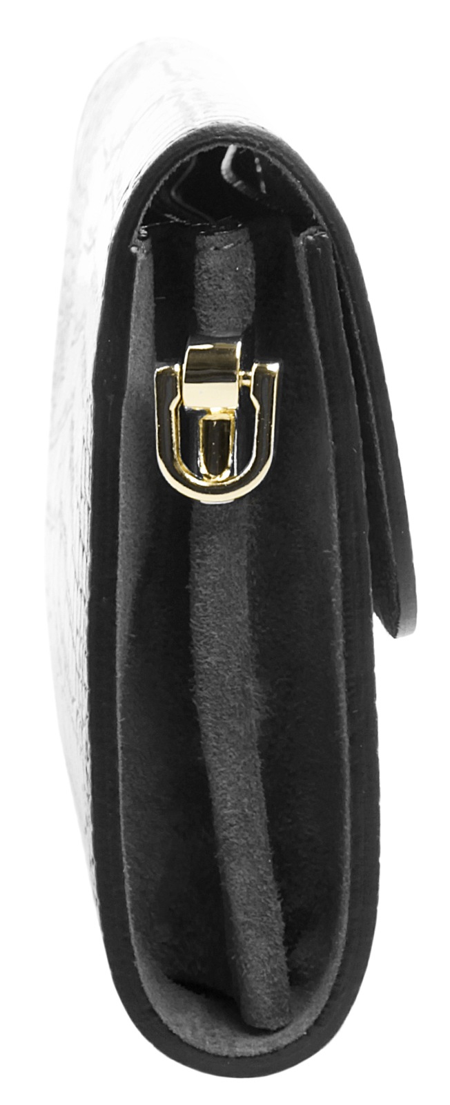 Cluty Abendtasche, echt Leder, Made in Italy