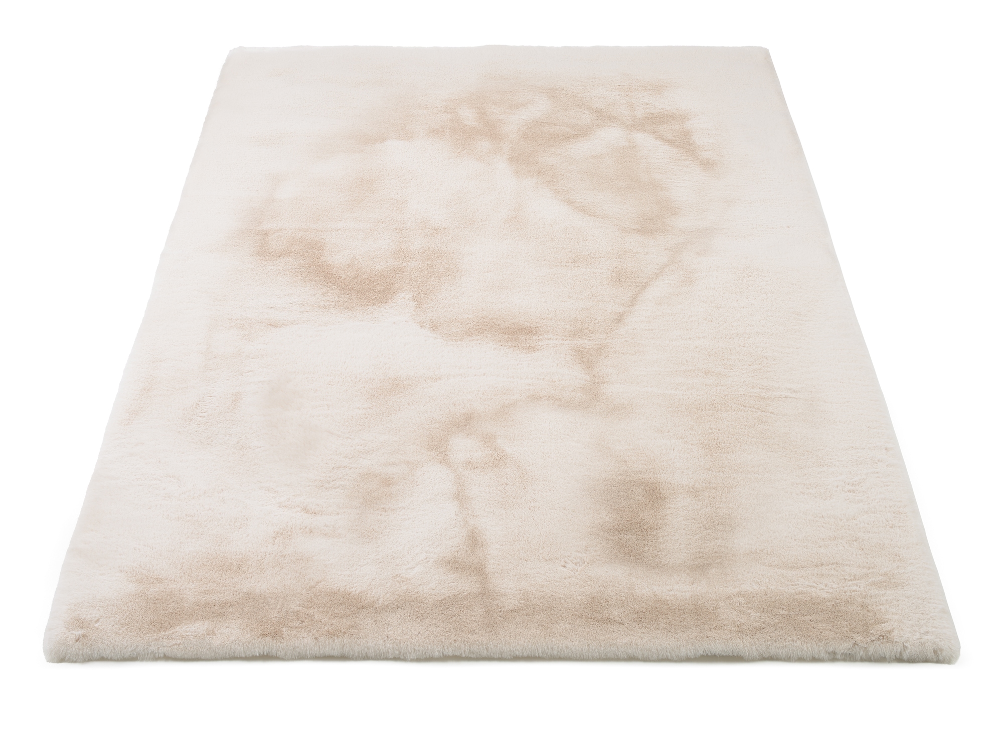 OCI DIE TEPPICHMARKE Hochflor-Teppich »ROCKY SOFT«, rechteckig, 35 mm Höhe, Kunstfell, weich, kuschelig, maschinell gewebt, Kaninchen Haptik