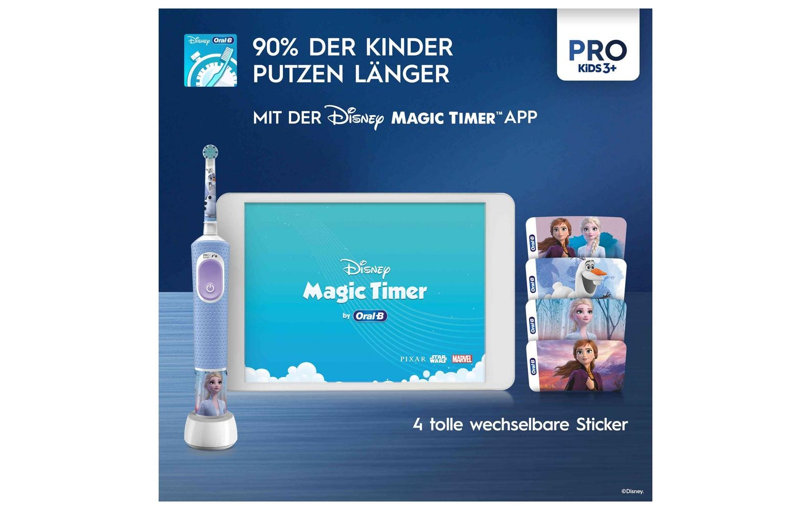 Oral-B Elektrische Kinderzahnbürste »Vitality Pro 103 Kids Frozen«