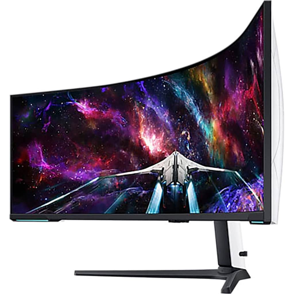 Samsung Curved-Gaming-LED-Monitor »Odyssey Neo G9 S57CG954NU«, 144 cm/57 Zoll, 7680 x 2160 px, 4K+ Ultra HD, 1 ms Reaktionszeit, 240 Hz