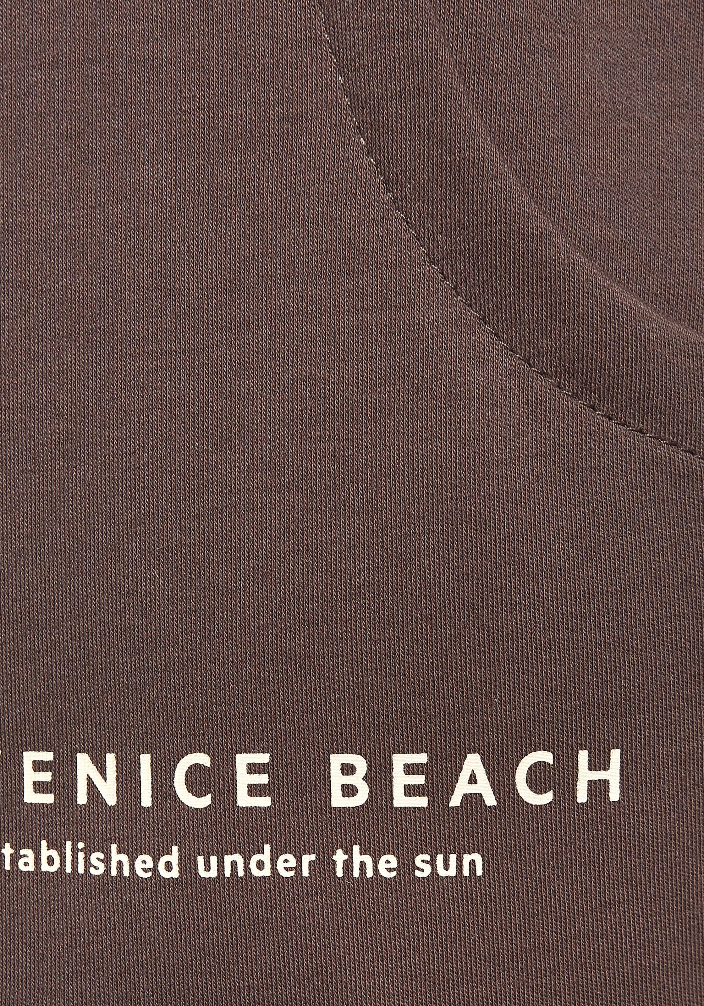Venice Beach Overall, aus Jerseyware, kurzärmliger Jumpsuit mit Taschen