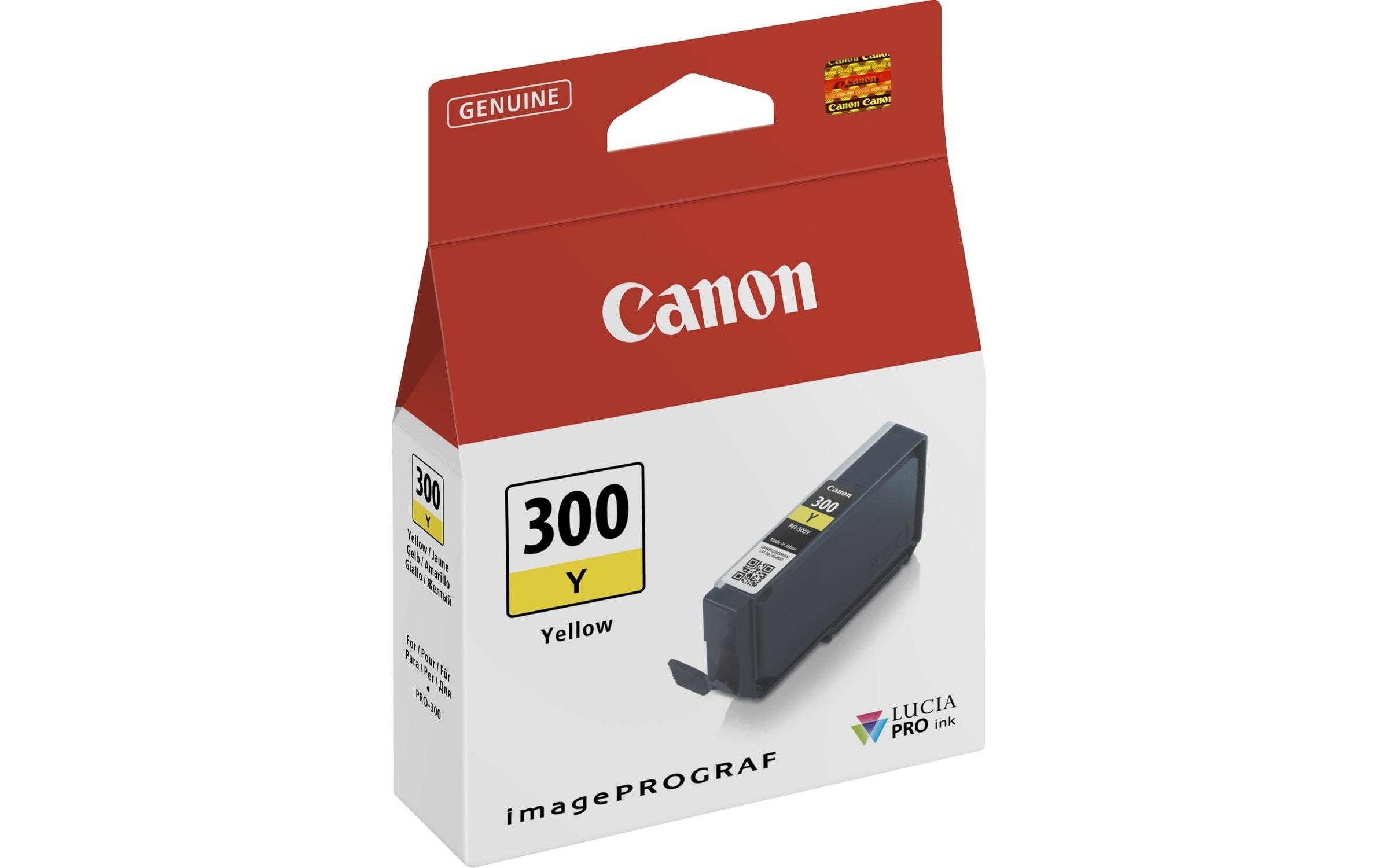 Canon Tintenpatrone »PFI-300Y / 4196C001 Yellow«