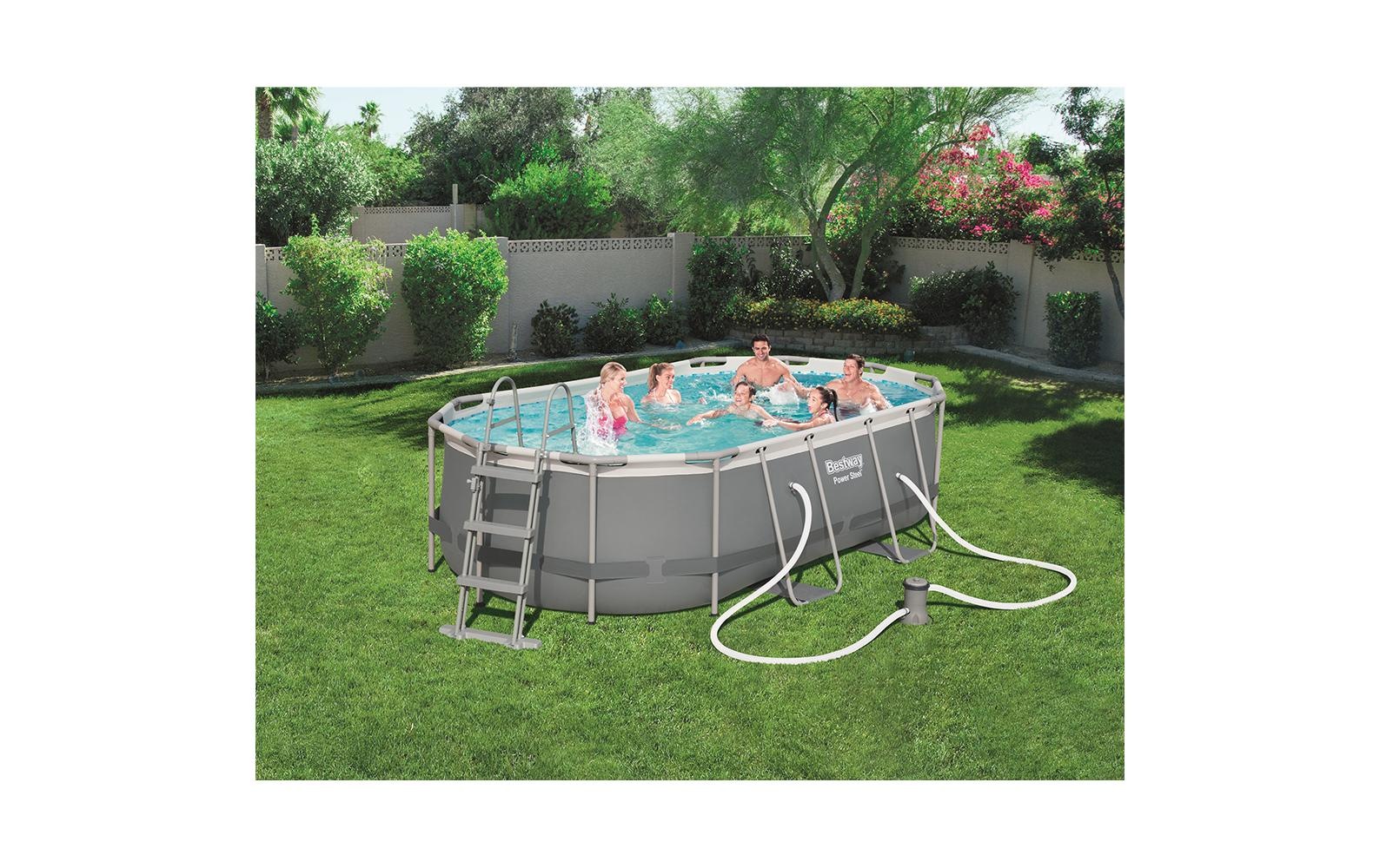 Bestway Pool »Power Steel Frame Set 427 x 250 x 100cm«