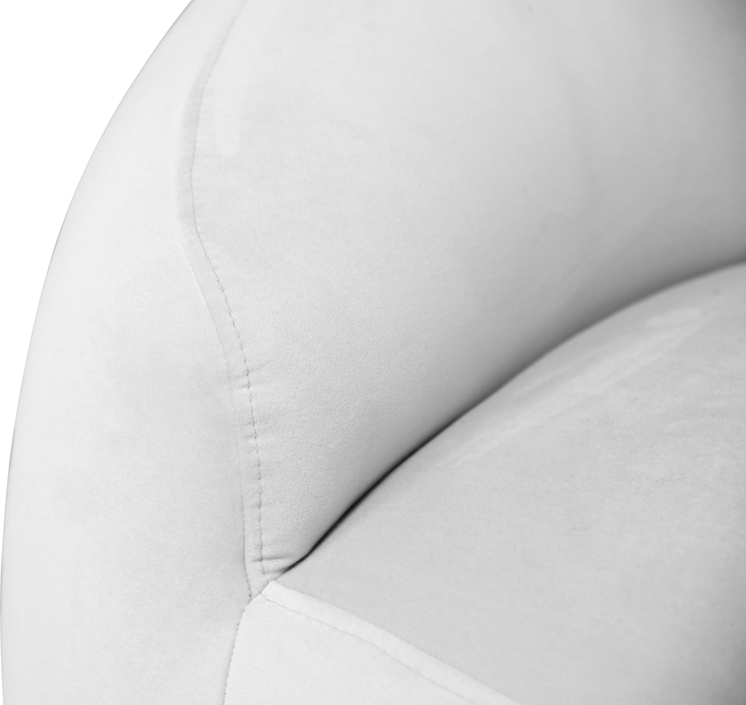 LeGer Home by Lena Gercke Big-Sofa »Designersofa, organische Form, Masse B/T/H: 240/64/81 cm«, mit Wellenunterfederung, auch in Bouclé, passend zur Serie