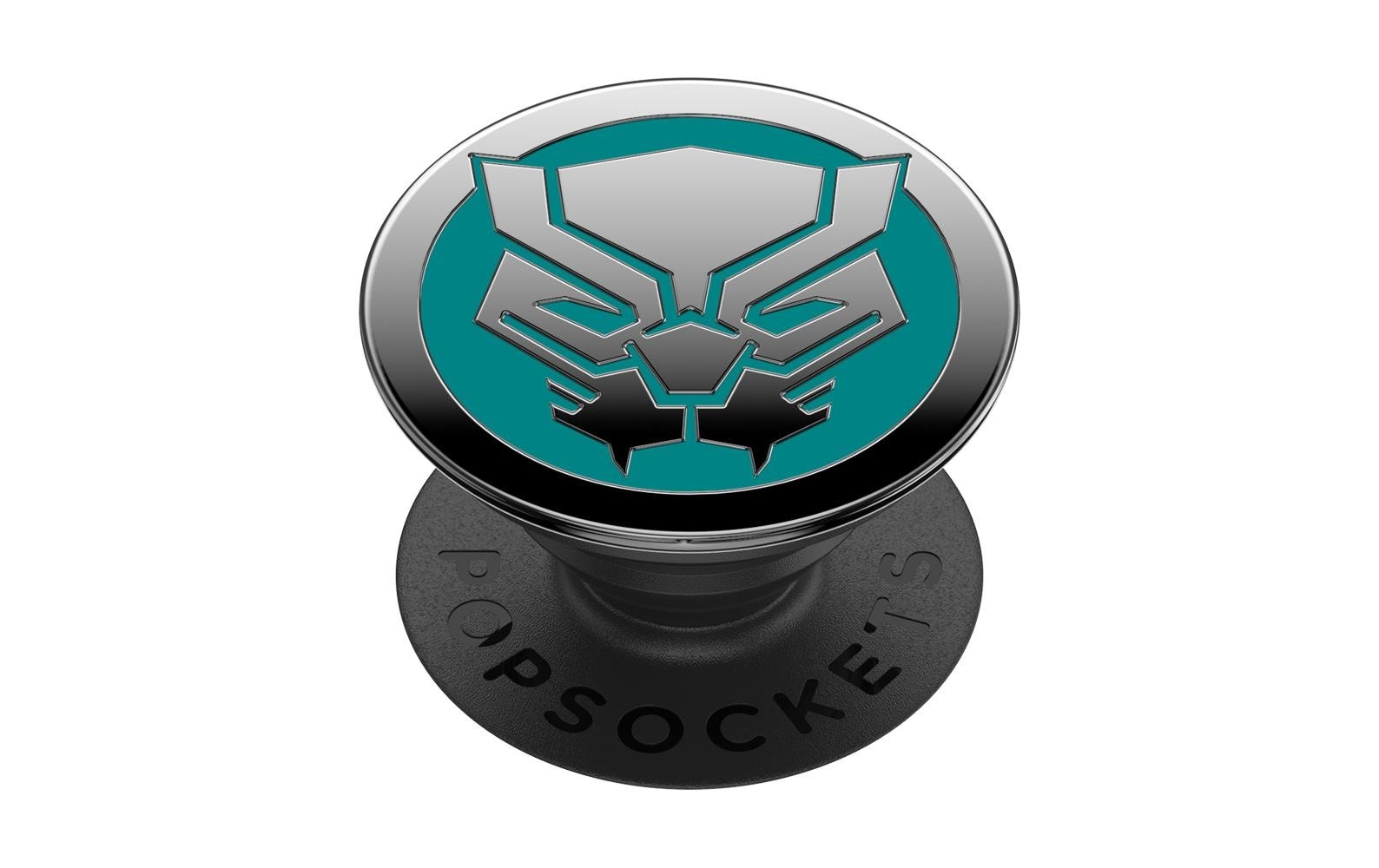 Popsockets Handy-Halterung »PopGrip Black Panther Enamel«, Universalhalterung