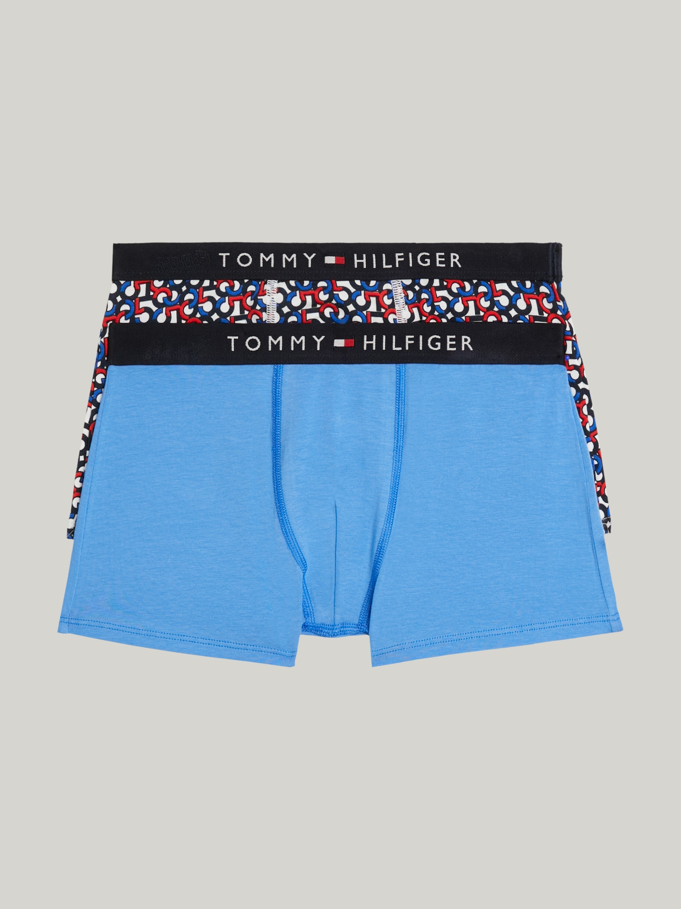 Tommy Hilfiger Underwear Trunk »2P TRUNK PRINT«, (Packung, 2 St., 2er-Pack), Kinder bis 16 Jahre