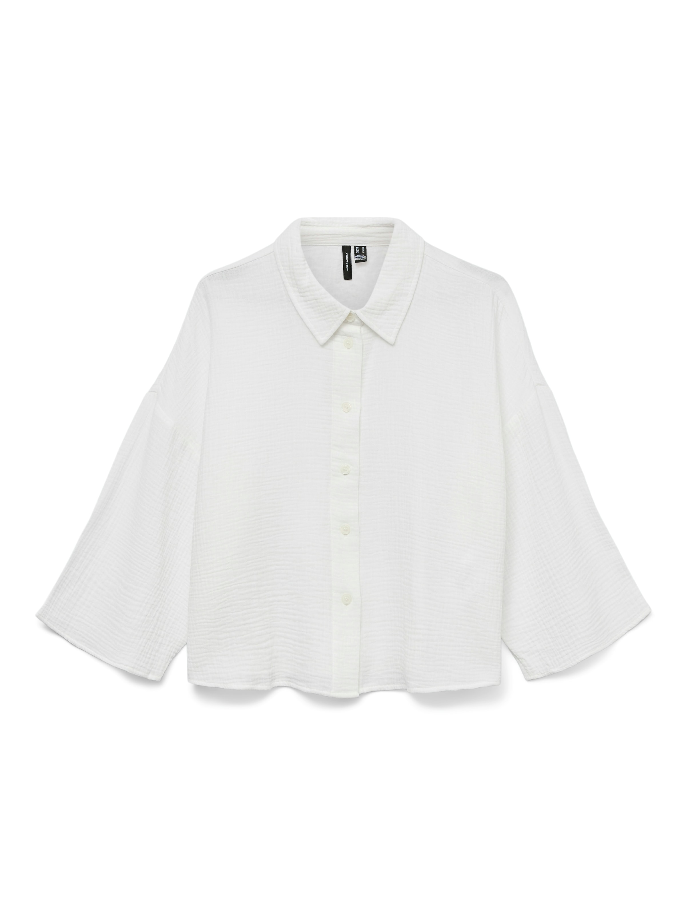 Vero Moda Hemdbluse »VMNATALI CROP SHIRT WVN NOOS«
