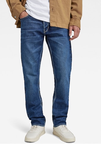 Straight-Jeans »Mosa Straight«, mit hellen Nähten