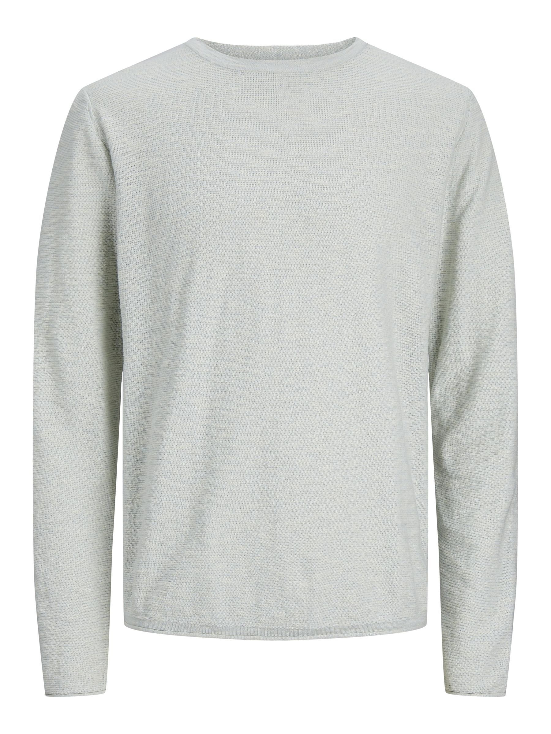 Jack & Jones Strickpullover »JJELINEN KNIT CREW NECK SN«