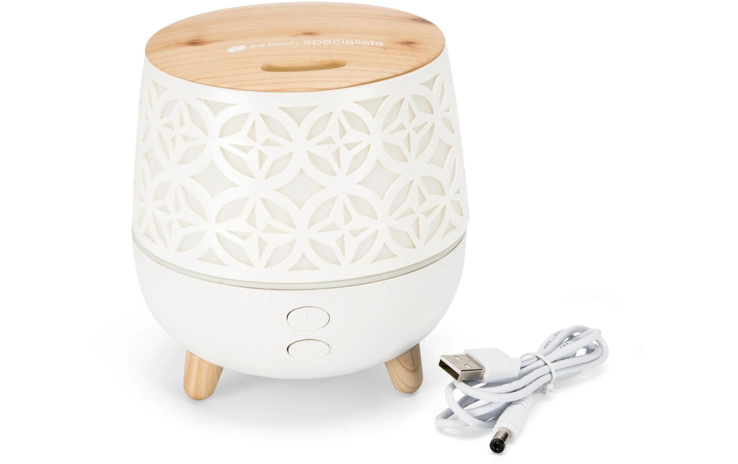 Rio TALIA Aroma Diffuser, Humidifier & Night-Light in White
