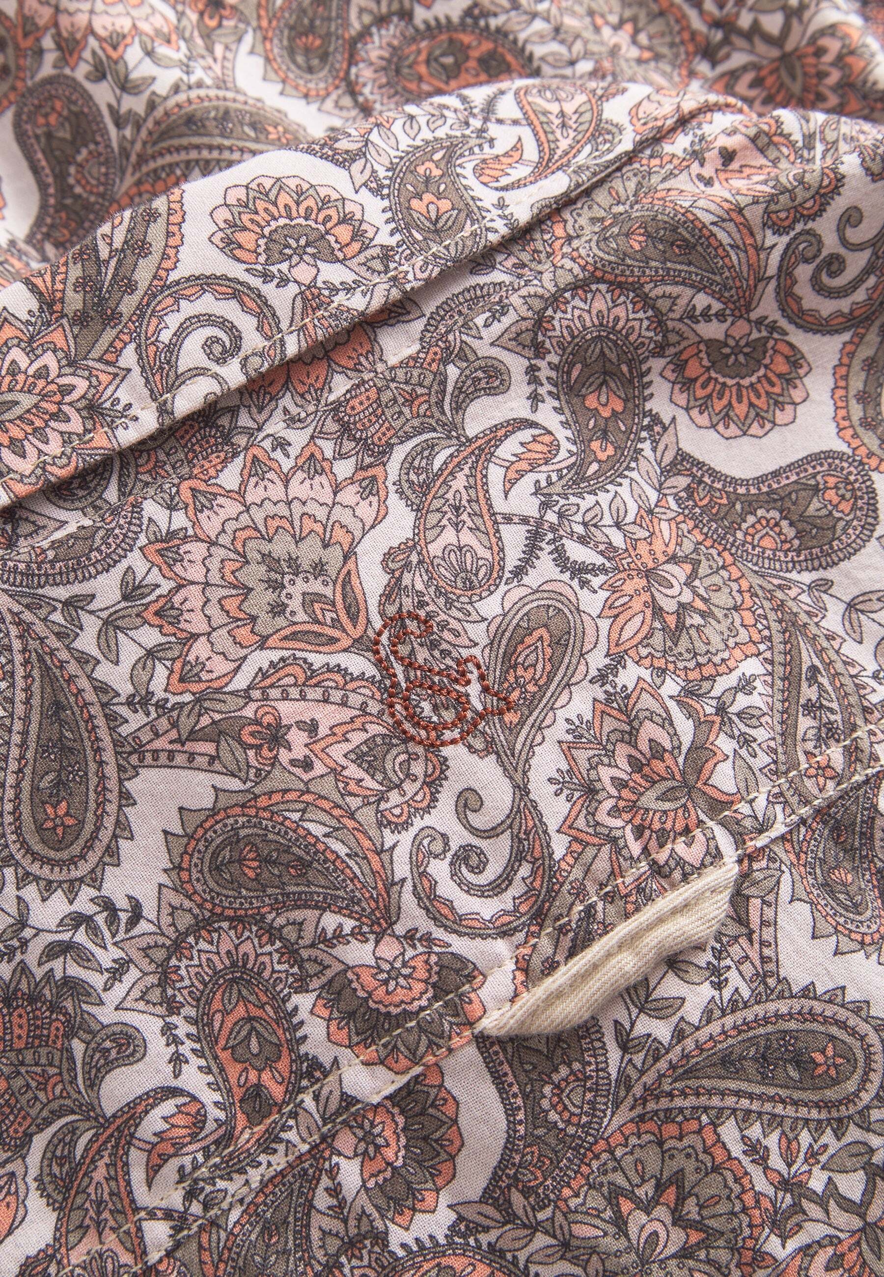 colours & sons Langarmhemd »colours & sons Langarmhemd Shirt Printed«