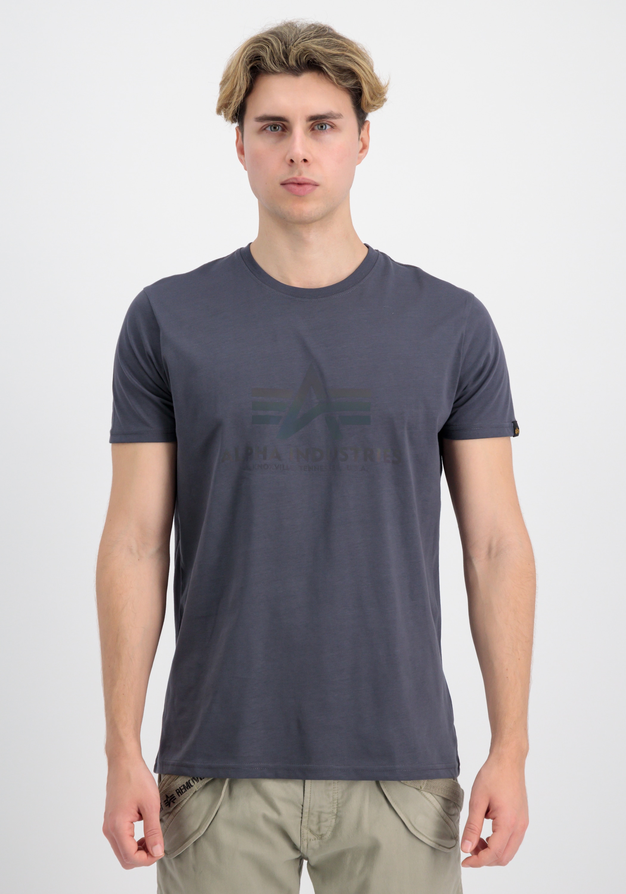 Alpha Industries T-Shirt »Alpha Industries Men - T-Shirts Basic T-Shirt BL Rainbow Ref.«