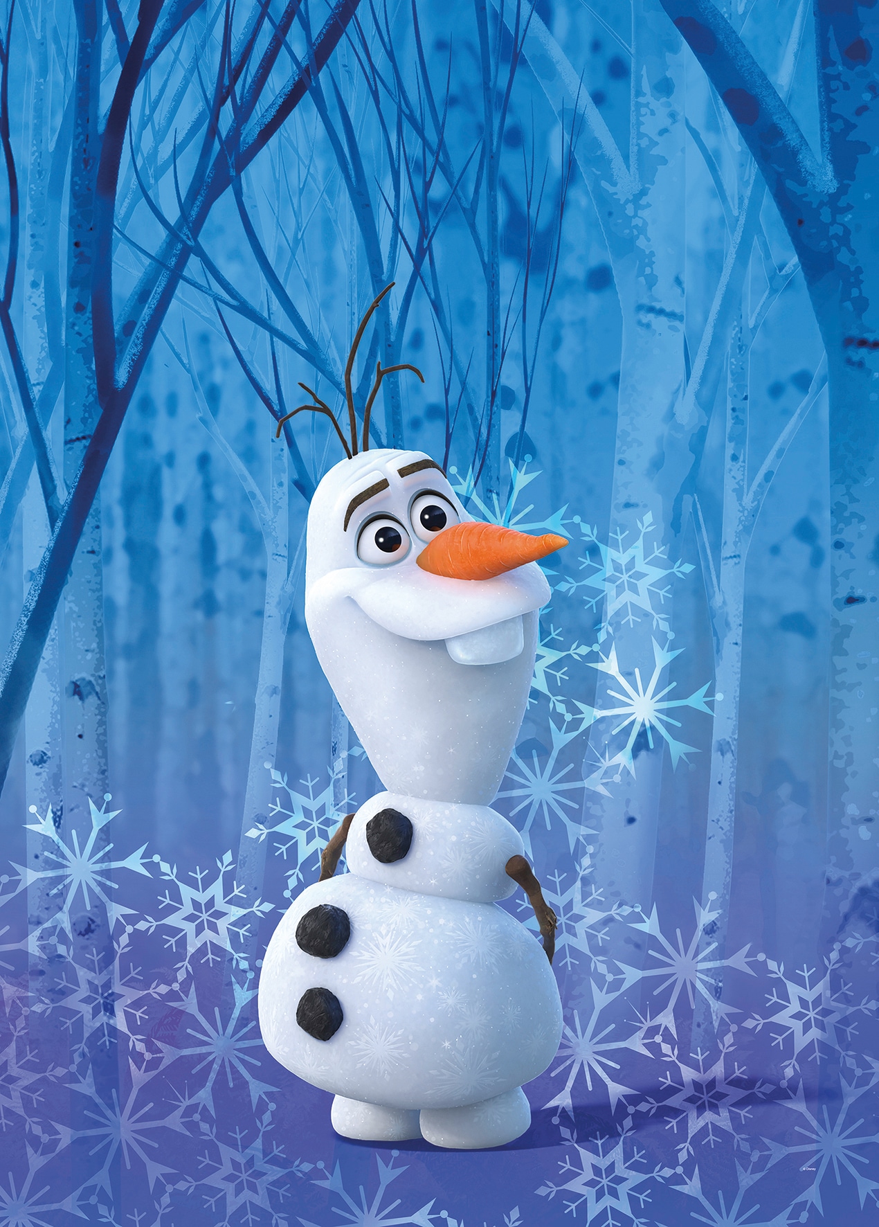 ✵ Komar Poster »Frozen Olaf Crystal«, Disney, (1 St.), Kinderzimmer,  Schlafzimmer, Wohnzimmer günstig kaufen | Jelmoli-Versand