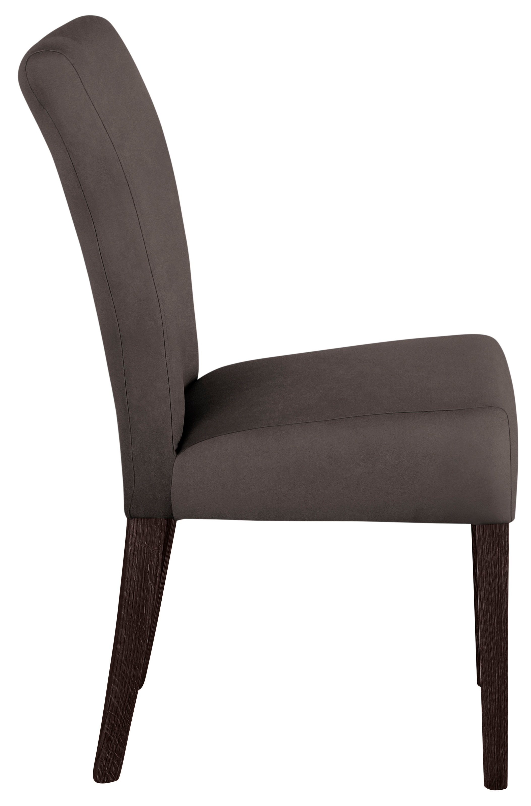 Home affaire Esszimmerstuhl "Queen" (Set) 2 Stk.Beine aus massiver Buche, wengefarben lackiert, Polsterstuhl