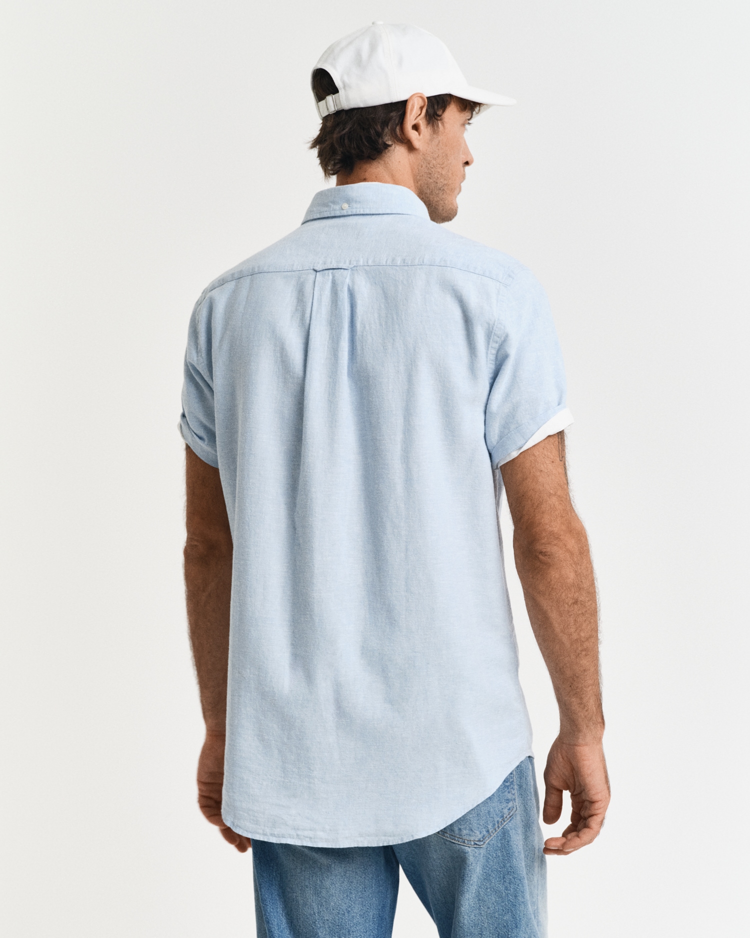 Gant Langarmhemd »REG COTTON LINEN SHIRT«