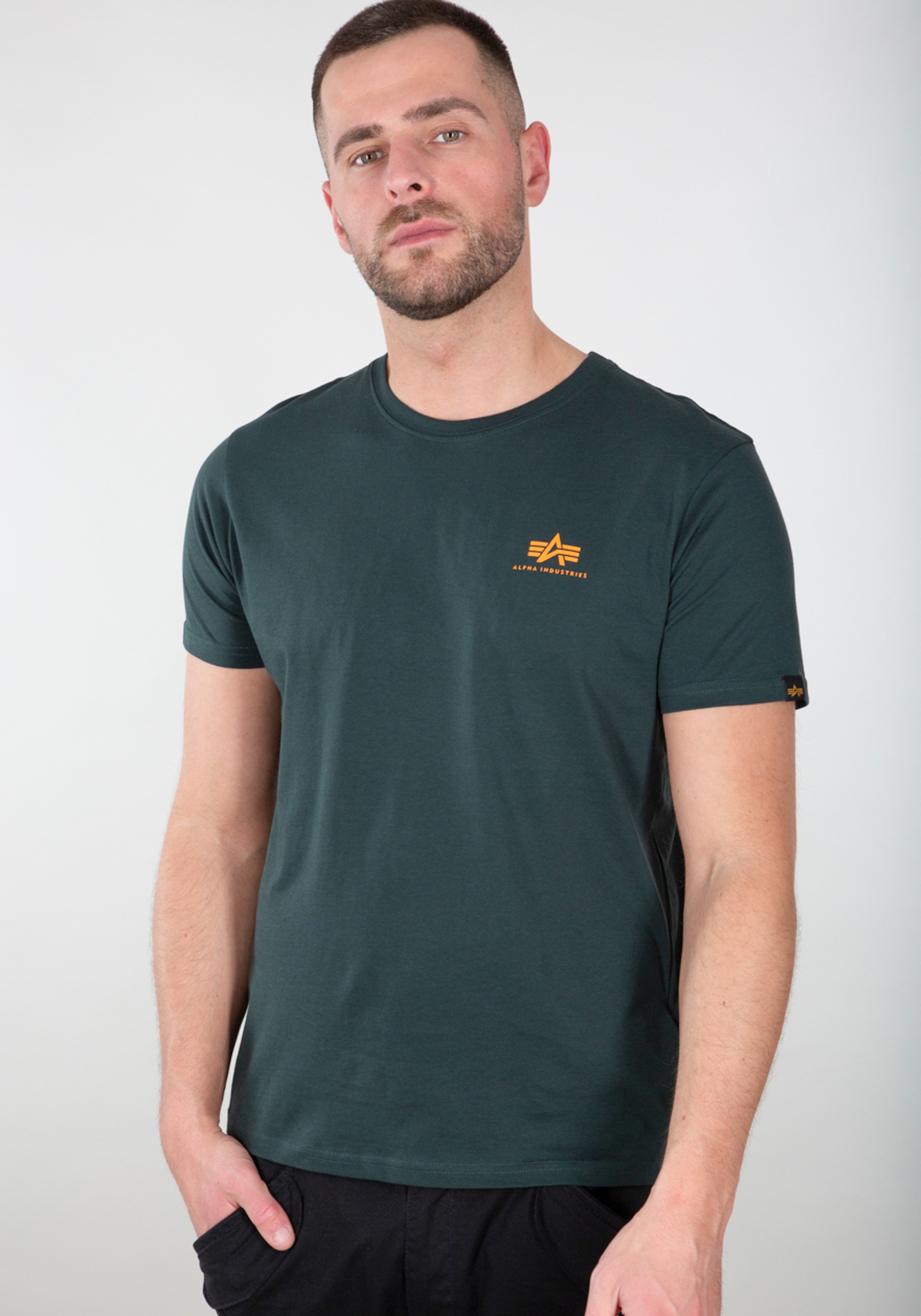 Alpha Industries T-Shirt »Alpha Industries Men - T-Shirts Basic T Small Logo«