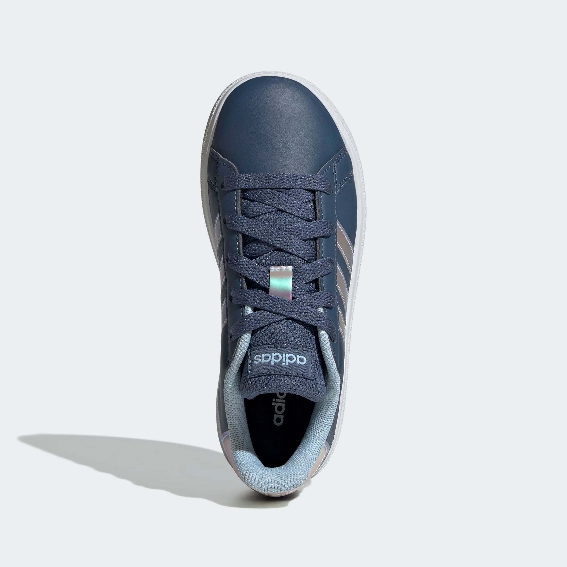 adidas Sportswear Sneaker »GRAND COURT LIFESTYLE LACE TENNIS«, Design auf den Spuren des adidas Superstar